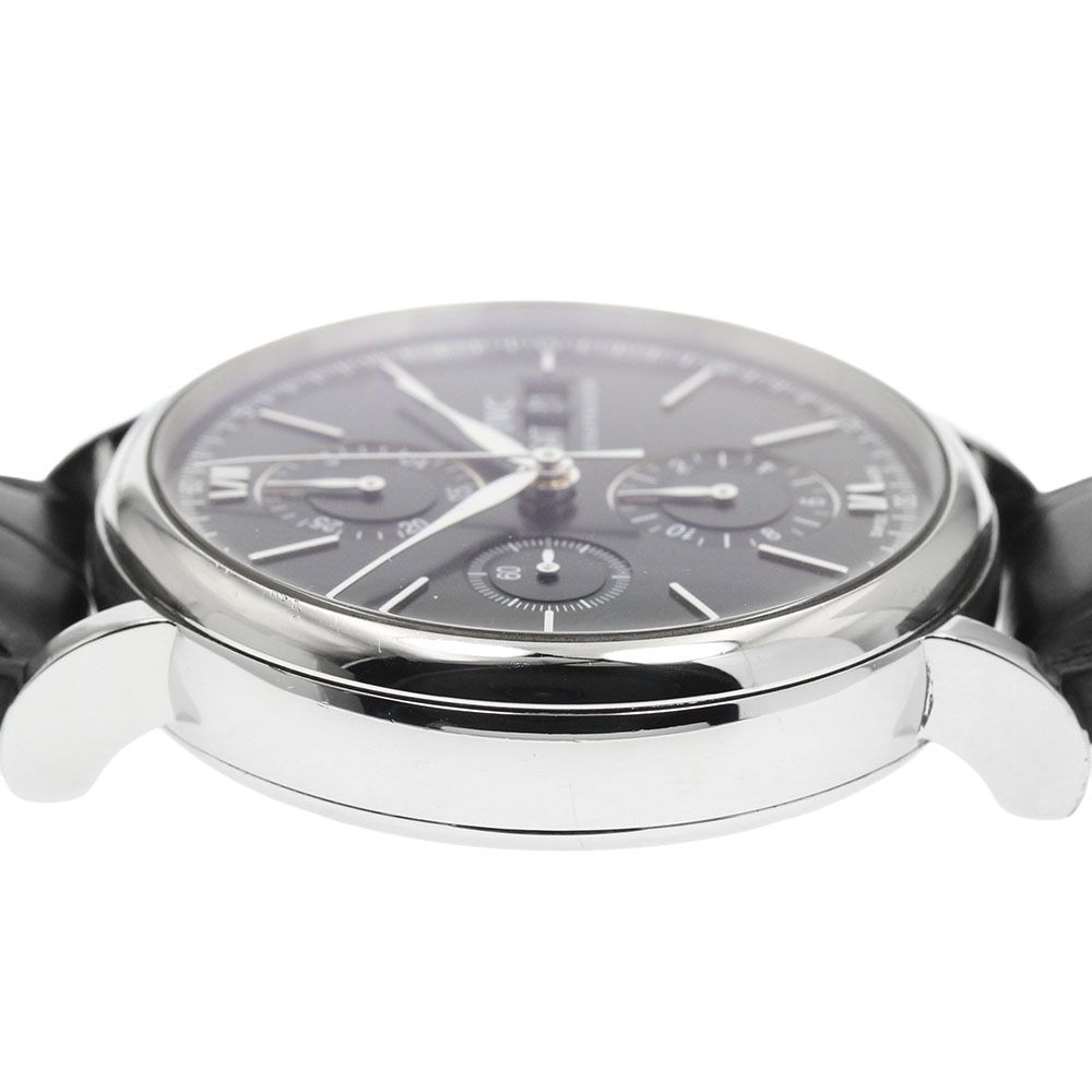  IWC IWC SCHAFFHAUSEN IW391008 ポートフィノ デイデイト クロノグラフ 自動巻き メンズ 保証書付き_944483 大人カジュアル 自動巻き時計 腕時計(アナログ)