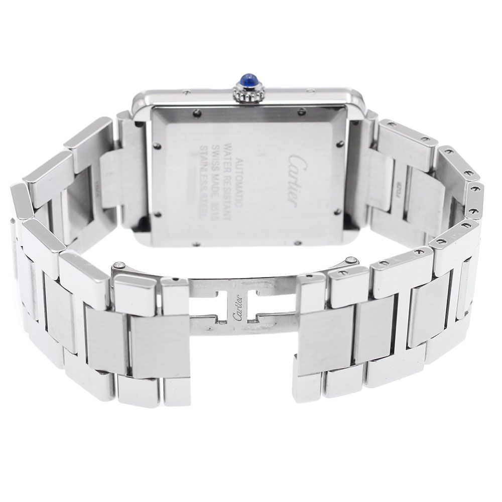  カルティエ CARTIER W5200028 タンクソロ XL デイト 自動巻き メンズ _894905 リブ編み 自動巻き時計 腕時計(アナログ)