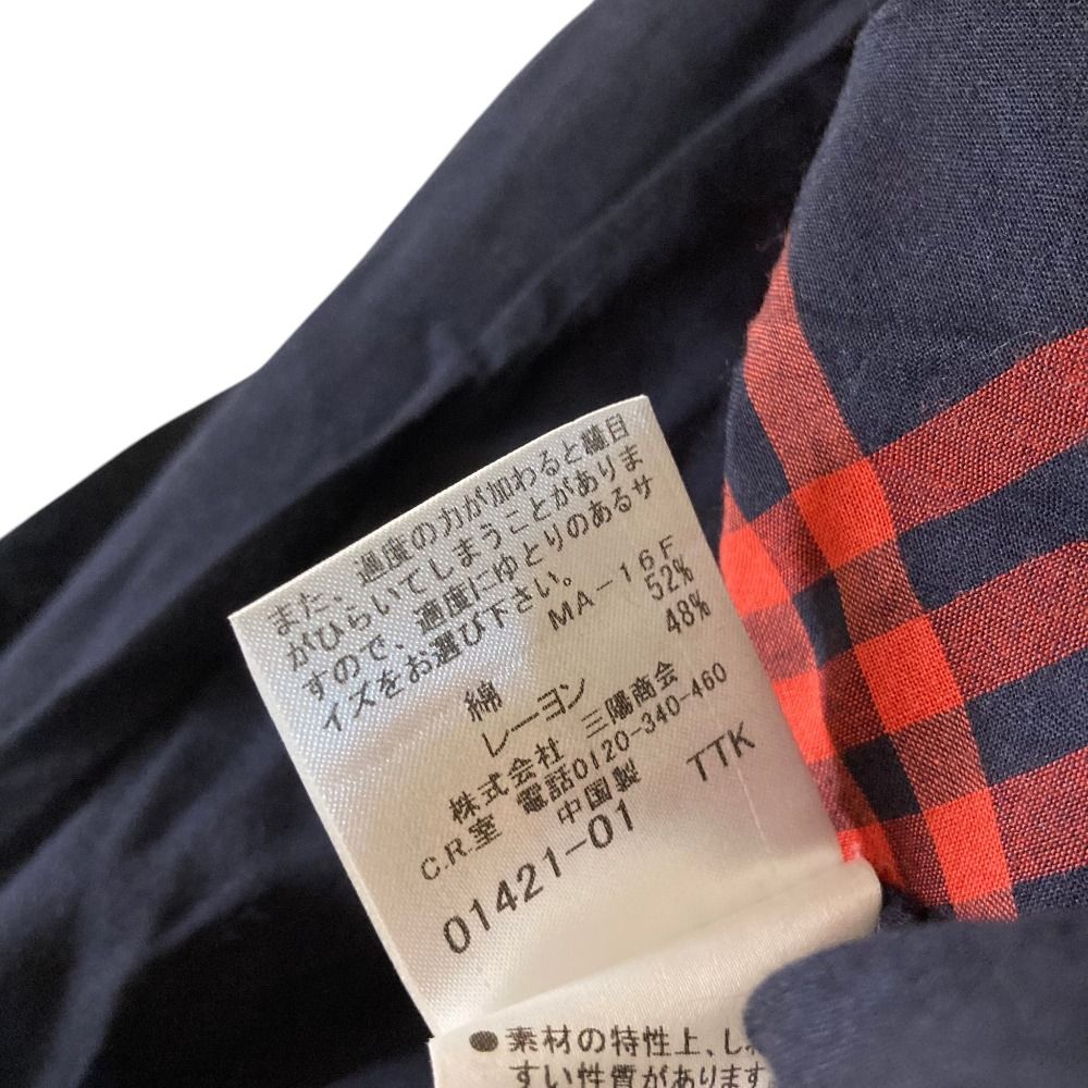 美品 BURBERRY BLUE LABEL バーバリーブルーレーベル フリルスリーブ