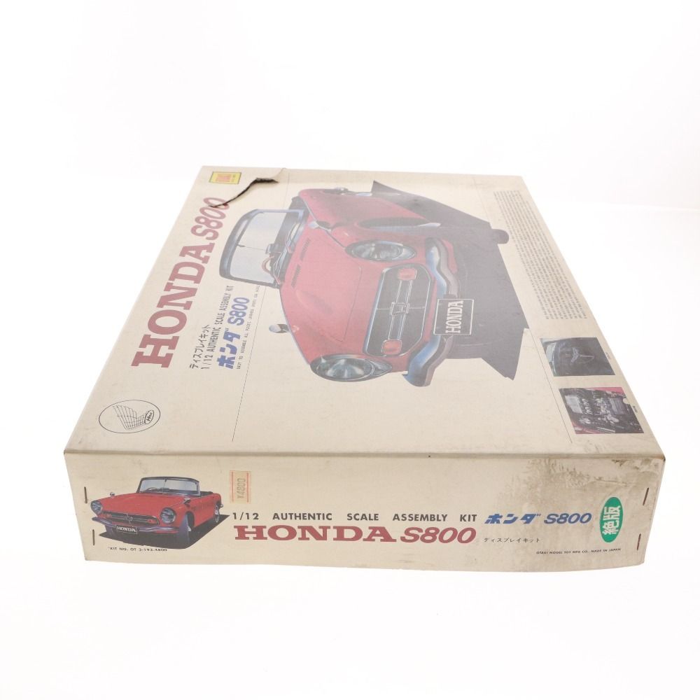 OTAKI 1/12 HONDA S800 プラモデル OTAKI HONDA S800 1/12 プラモデル