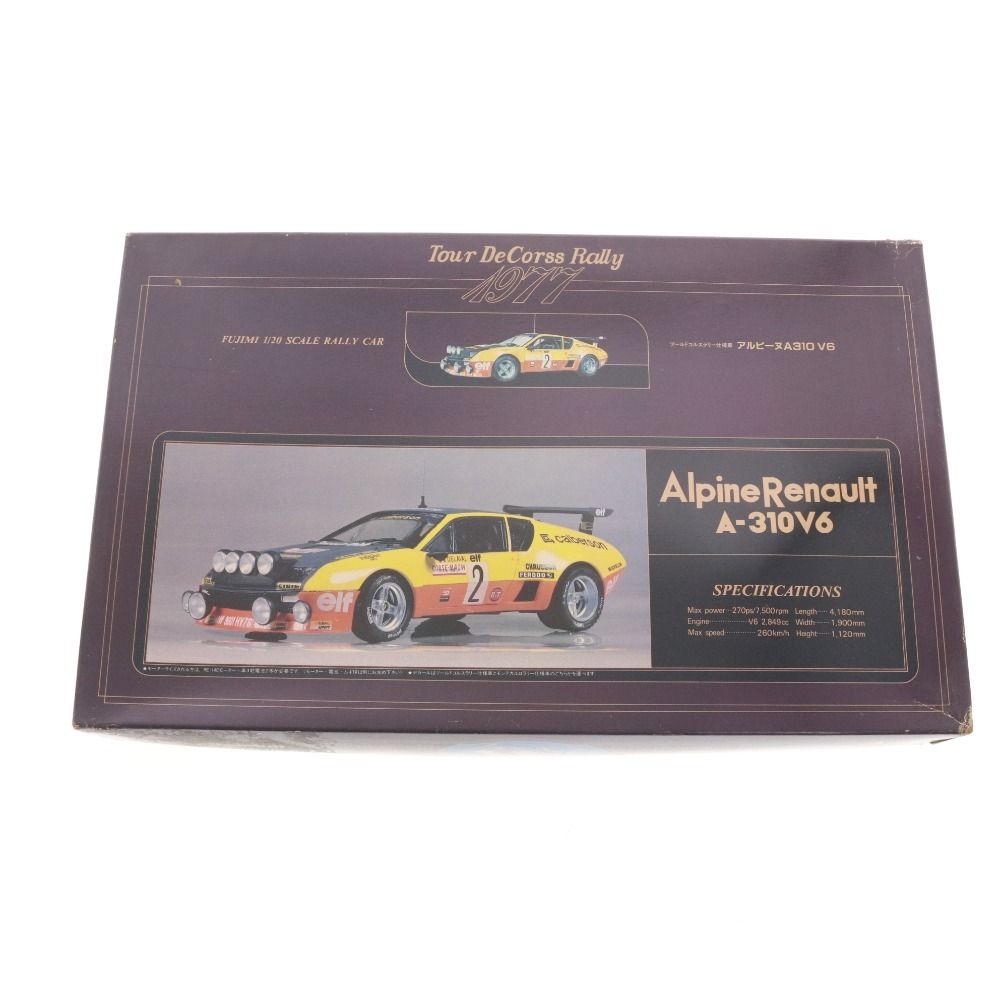 □ フジミ模型 プラモデル アルピーヌ ルノー A310 V6 1/20スケール 
