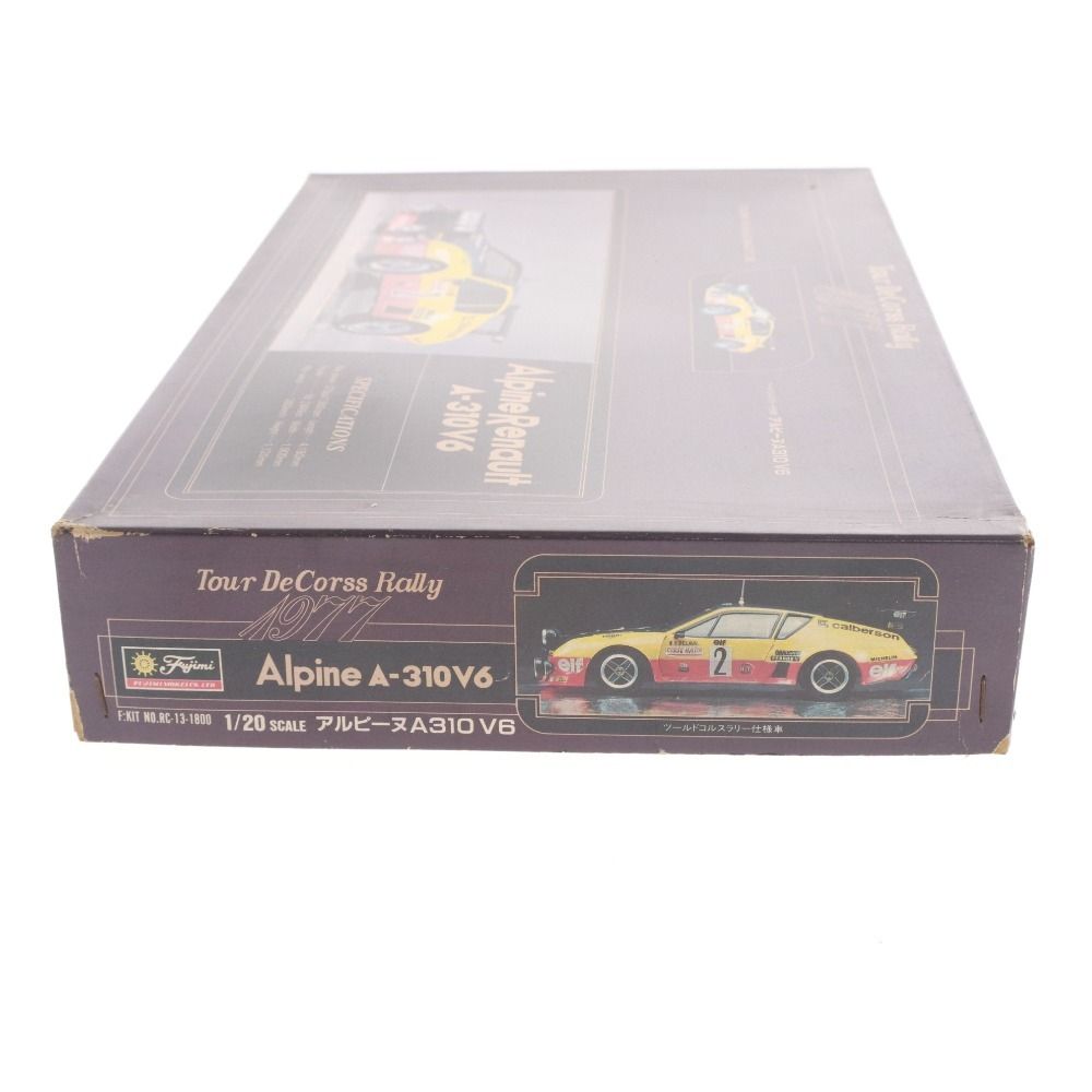 □ フジミ模型 プラモデル アルピーヌ ルノー A310 V6 1/20スケール 