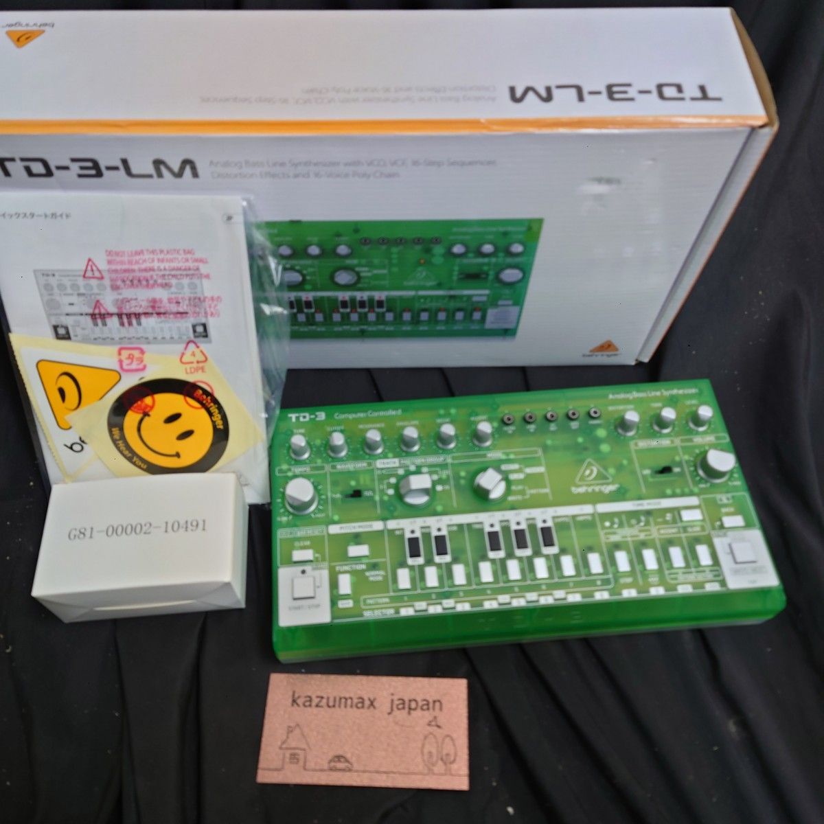 Behringer ベリンガー TD-3 TB-303 クローン Roland ローランド