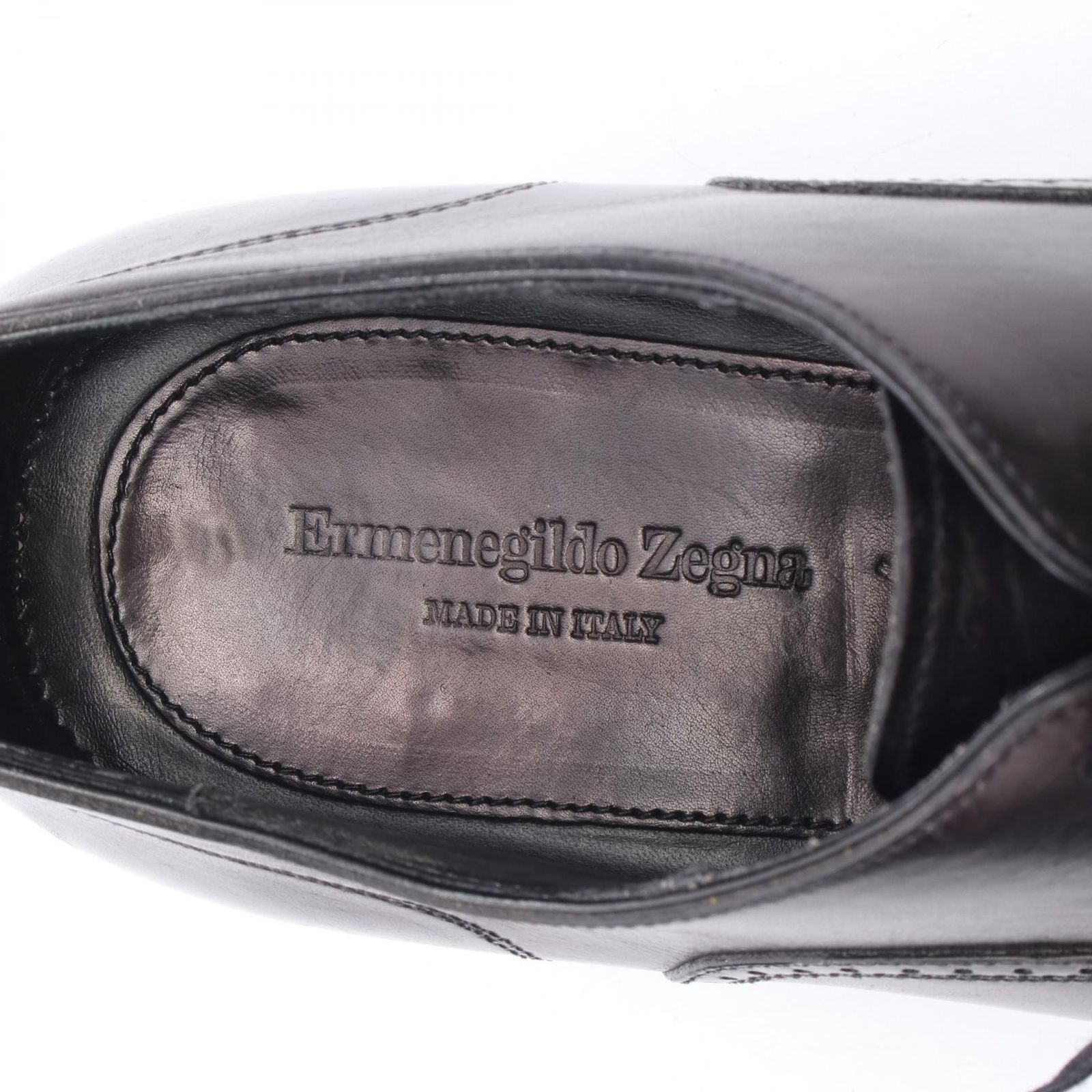 Ermenegildo Zegna エルメネジルド ゼニア ウイングチップ ドレス Ermenegildo Zegna エルメネジルド ゼニア ウイングチップ ドレス