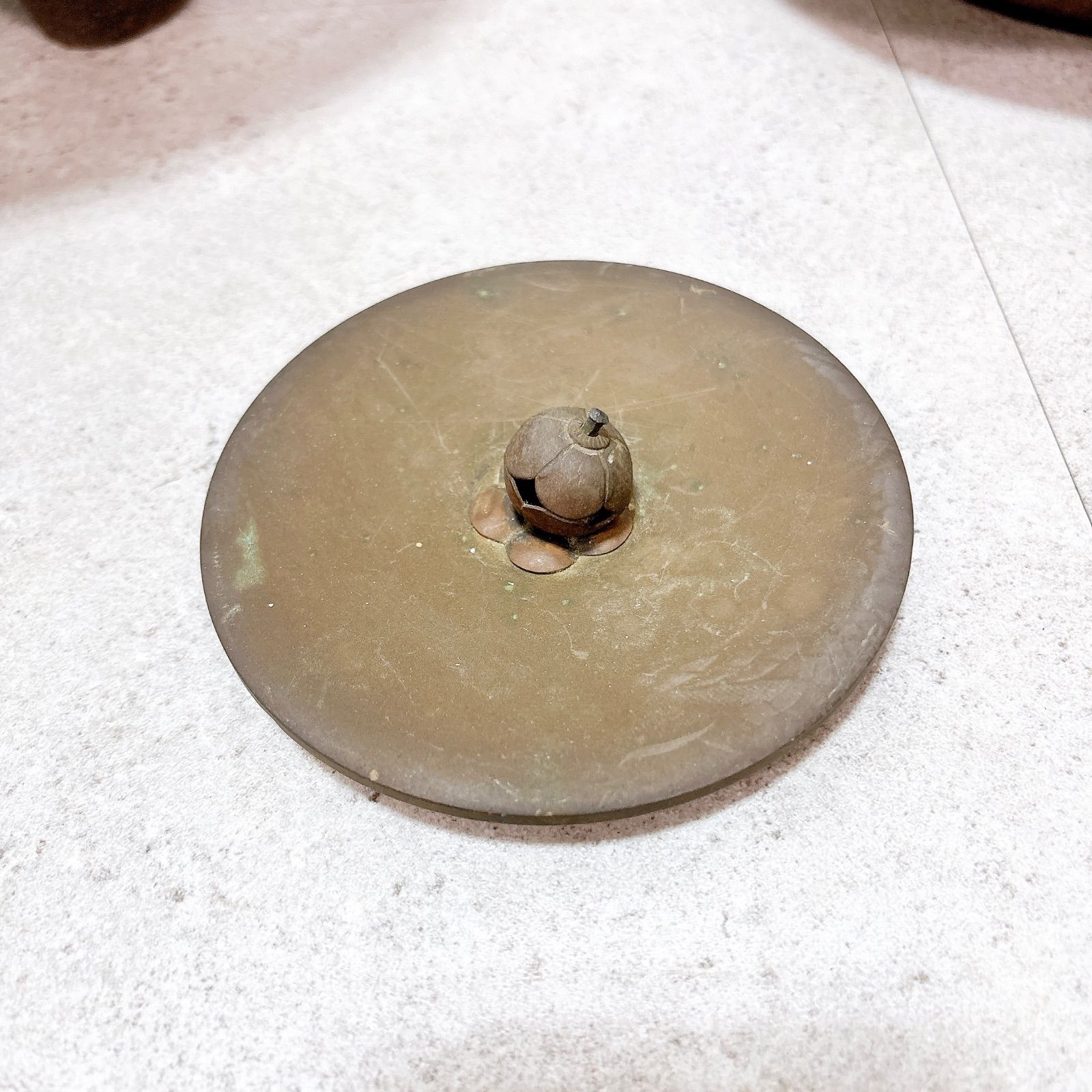 茶釜 風炉釜 風炉 茶道具 鉄製 茶道 炉釜 釜環付 蓋付 五徳不要 炉壇