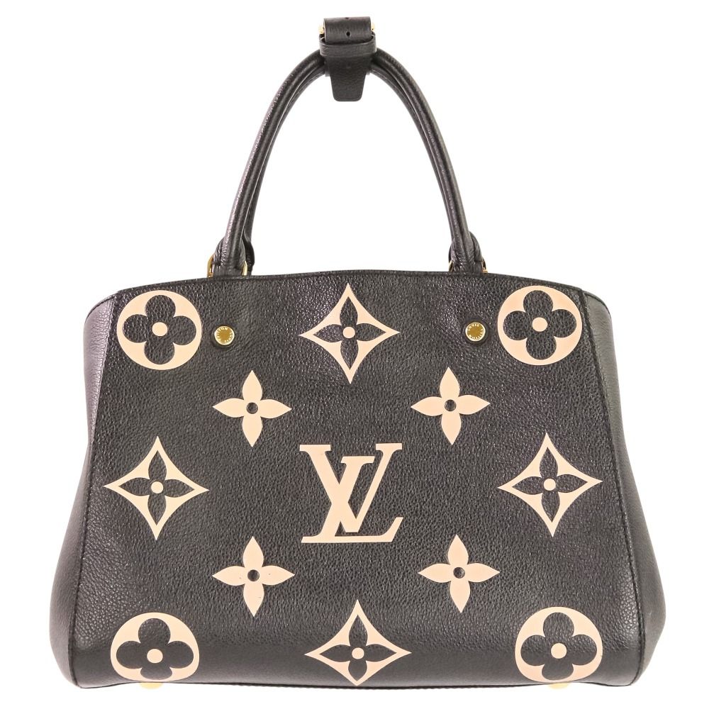 美品 LOUIS VUITTON ルイヴィトン モンテーニュ MM モノグラムアン 