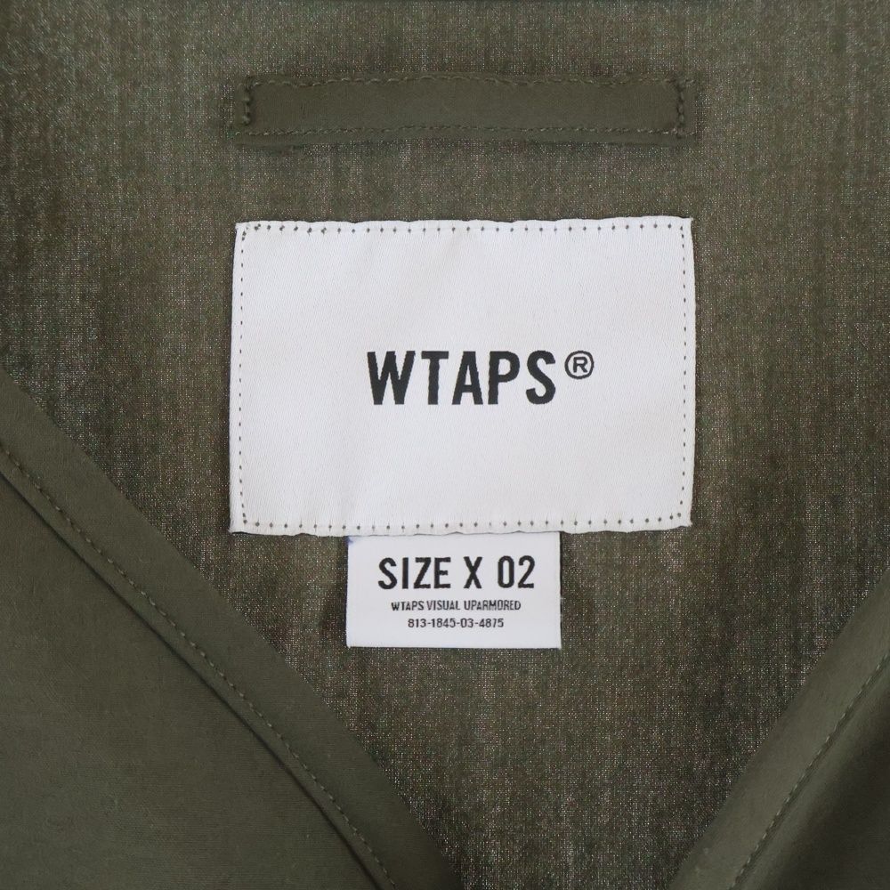WTAPS (ダブルタップス) 24SS SCOUT 02 LS POLY BROADCLOTH SPEC