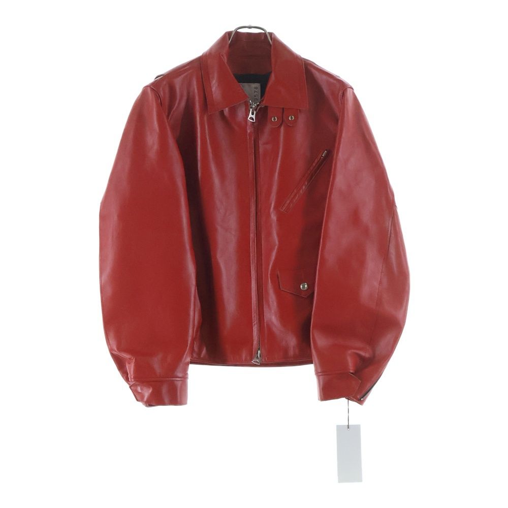 Sacai (サカイ) 25SS LEATHER JACKET マルチポケット ジップアップ 
