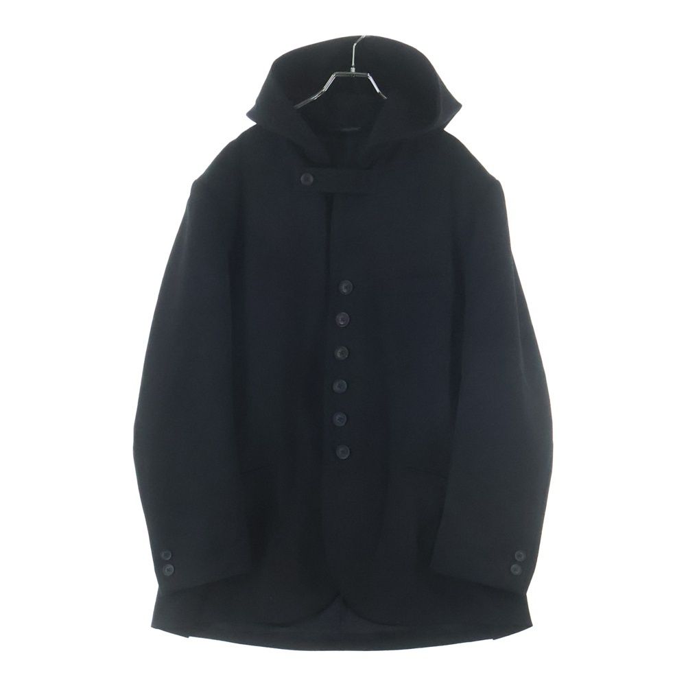 ヨウジヤマモトARMY GABARDINE HOODED TAB JACKET Yohji Yamamoto POUR HOMME (ヨウジヤマモト プールオム) 24AW LOOK11