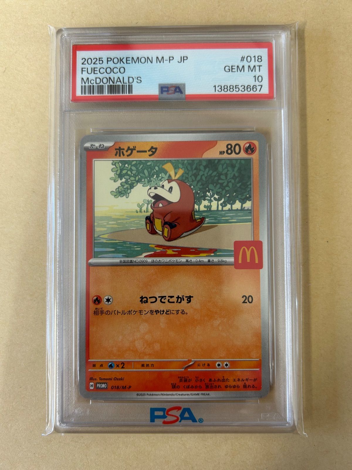 PSA10 3連番⁄御三家 ニャオハ ホゲータ クワッス マクドナルド プロモ