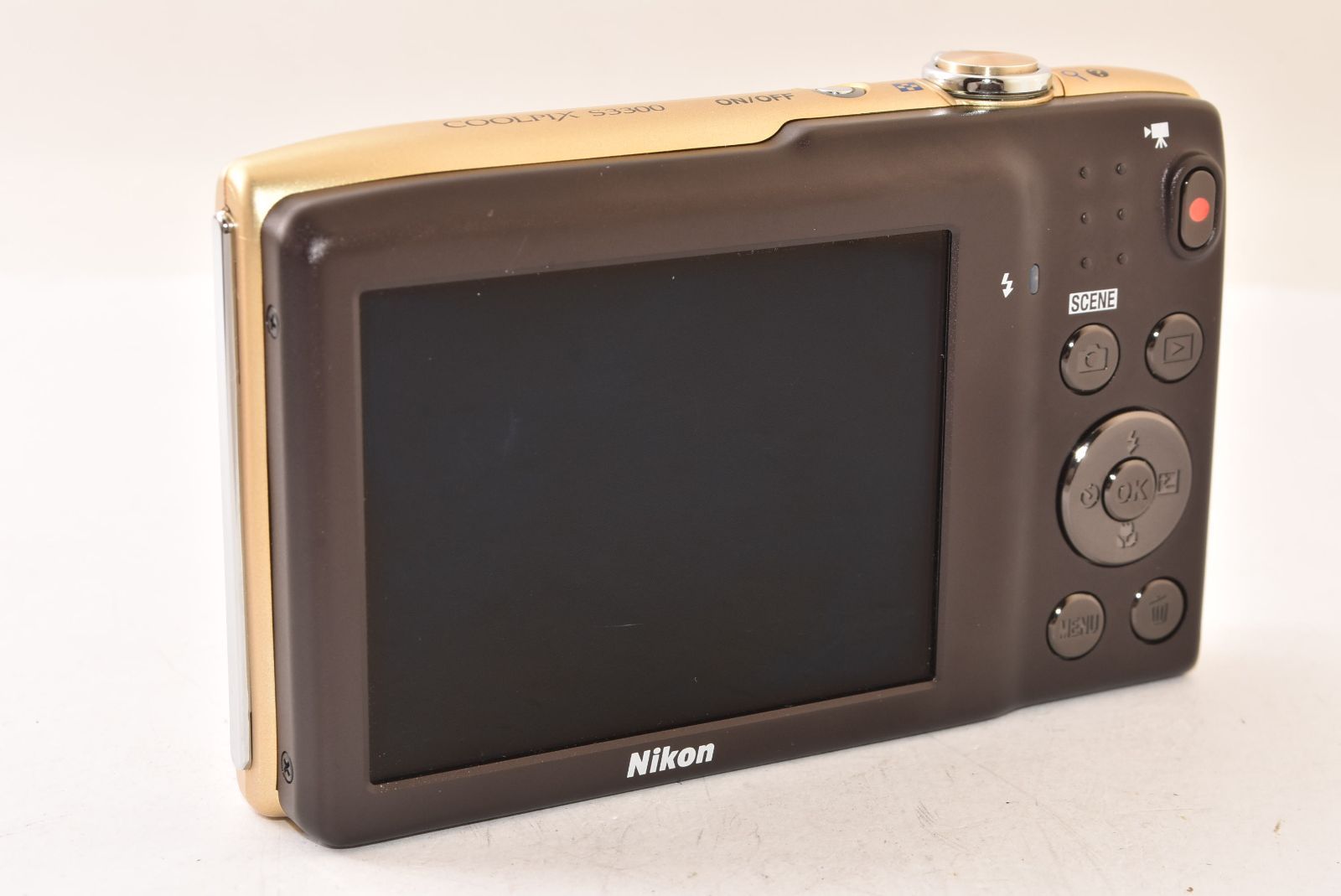Nikon ☆極上美品☆Nikon ニコン COOLPIX S3300 ゴールド #B5450 