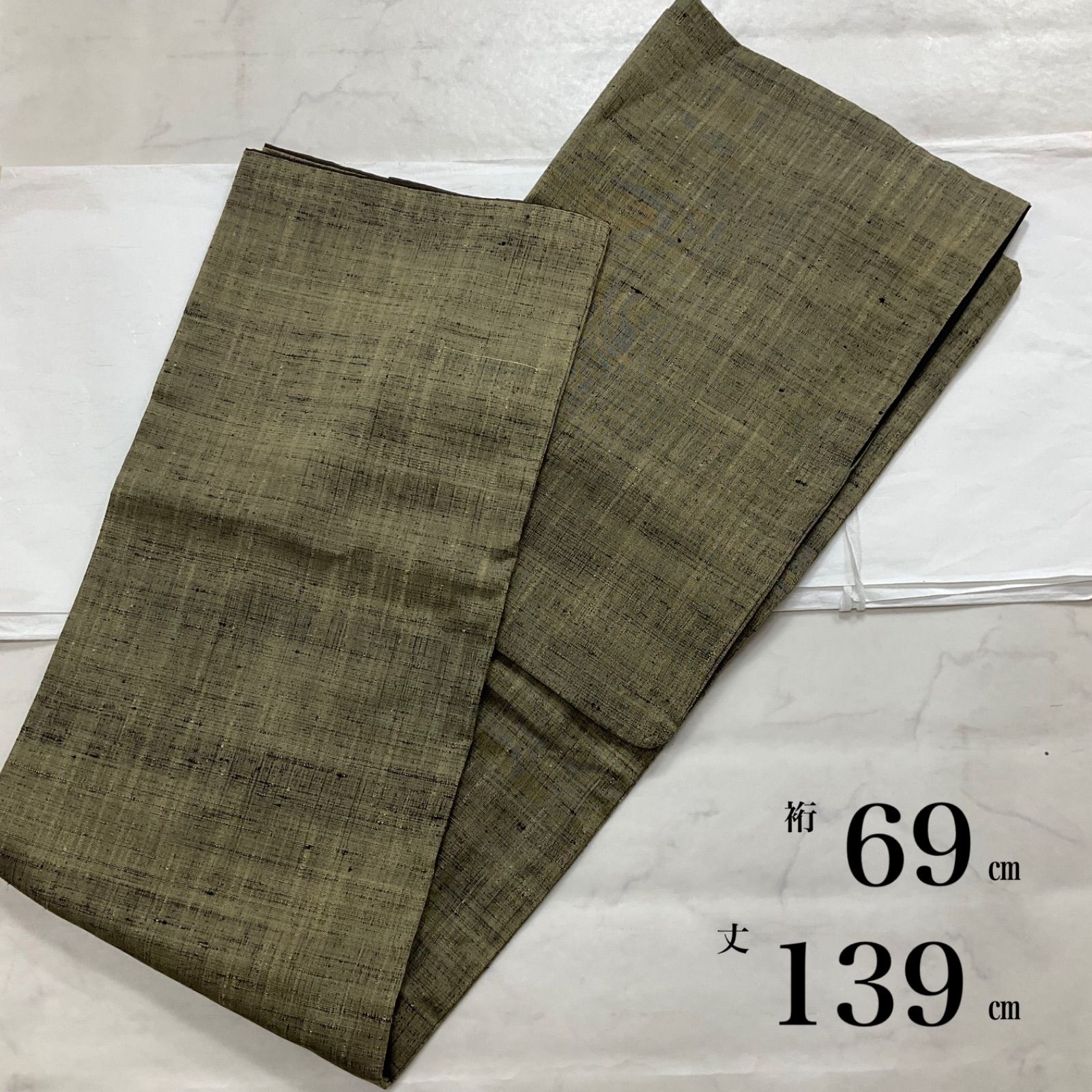 kimomo+one＊男前屋＊美品＊男着物＊袷＊米沢紬＊正絹＊裄69丈139