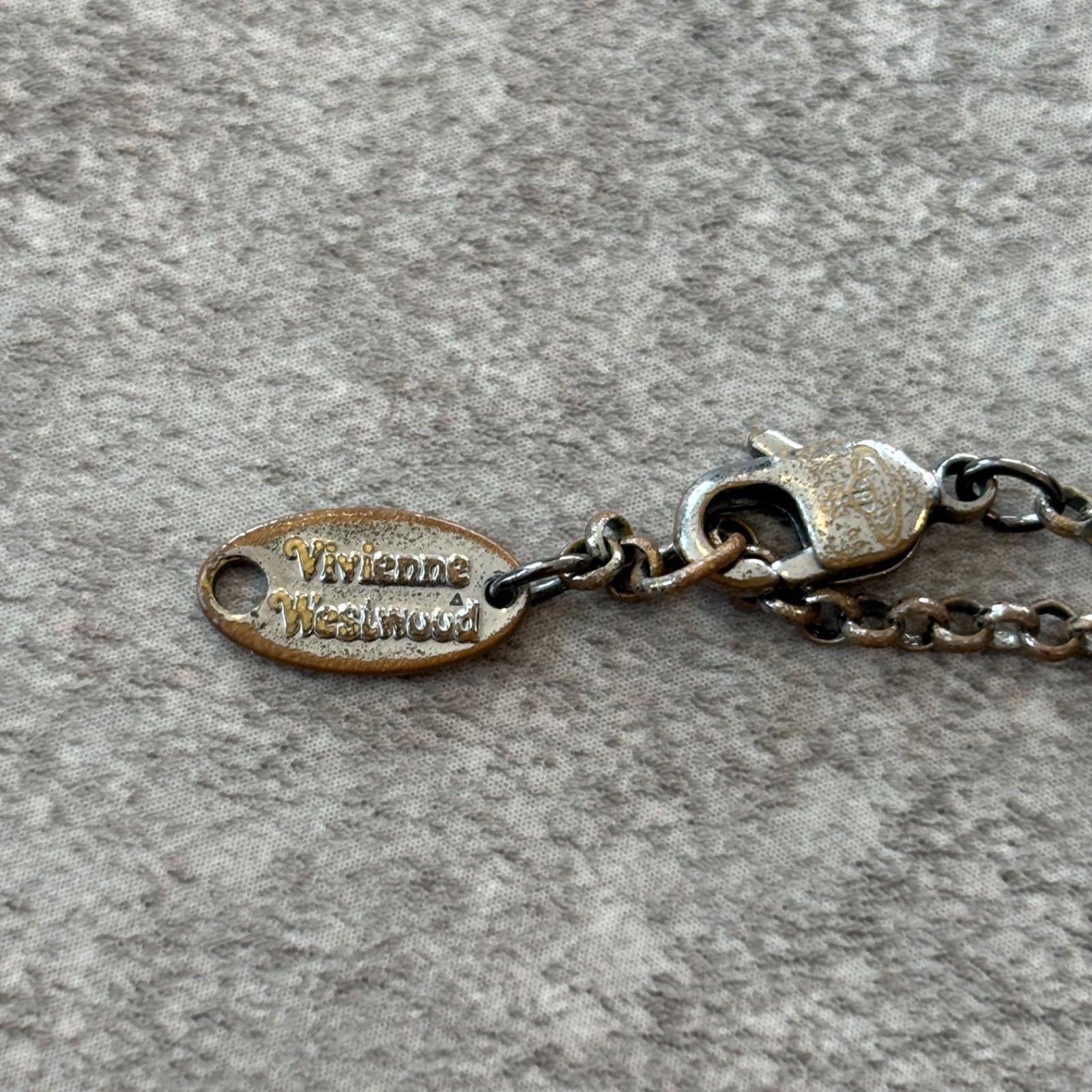 o）Vivienne Westwood オーブ ネックレス シルバー系 ペンダント 