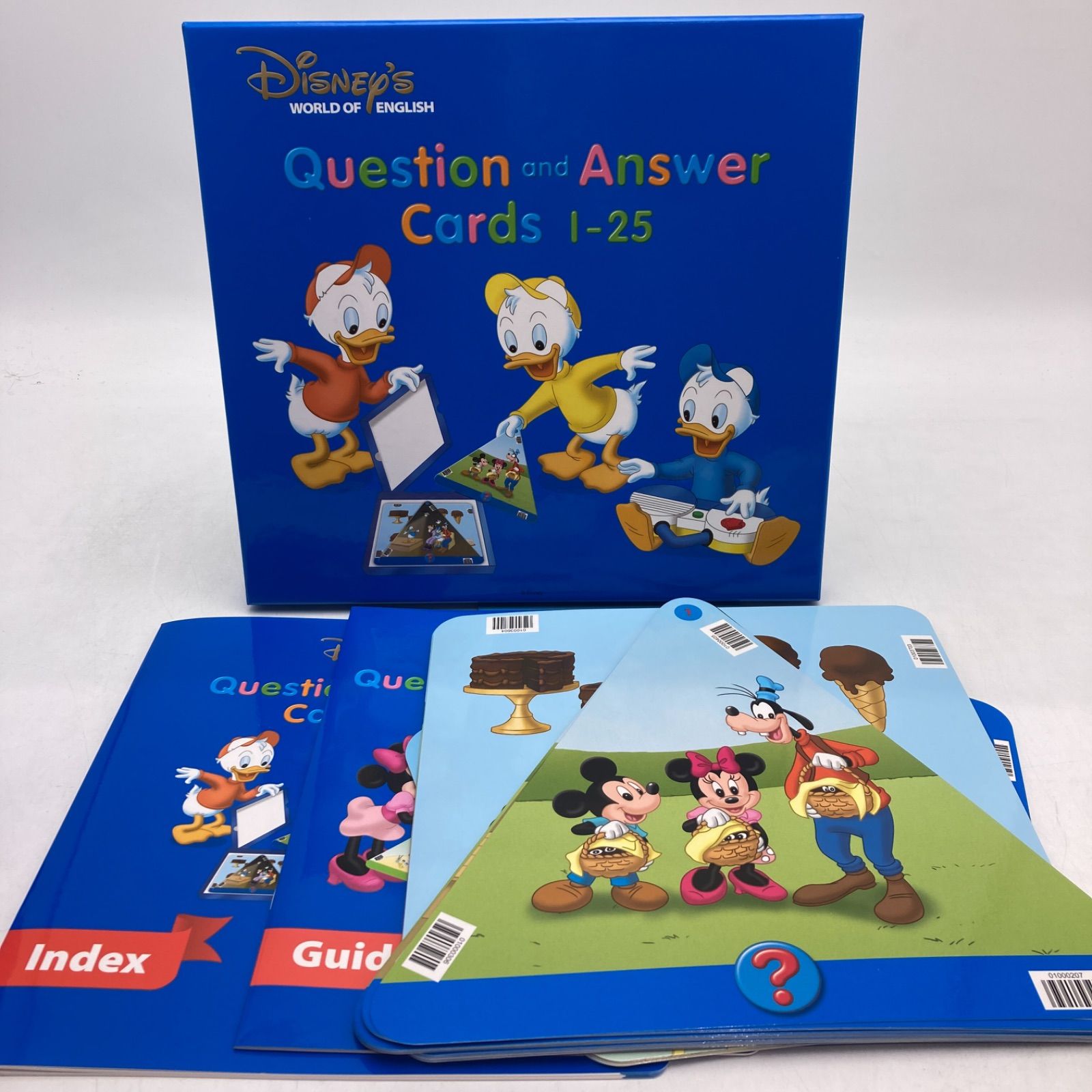 【限定価格】トークアロング　Ｑ＆Ａカード　ディズニー英語システム　305522 トークアロング・Q＆Aカード ディズニー英語システム DWE 205522