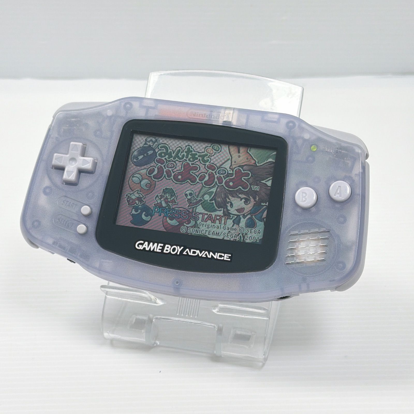極美品 ゲームボーイアドバンス ミルキーブルー 動作確認済み