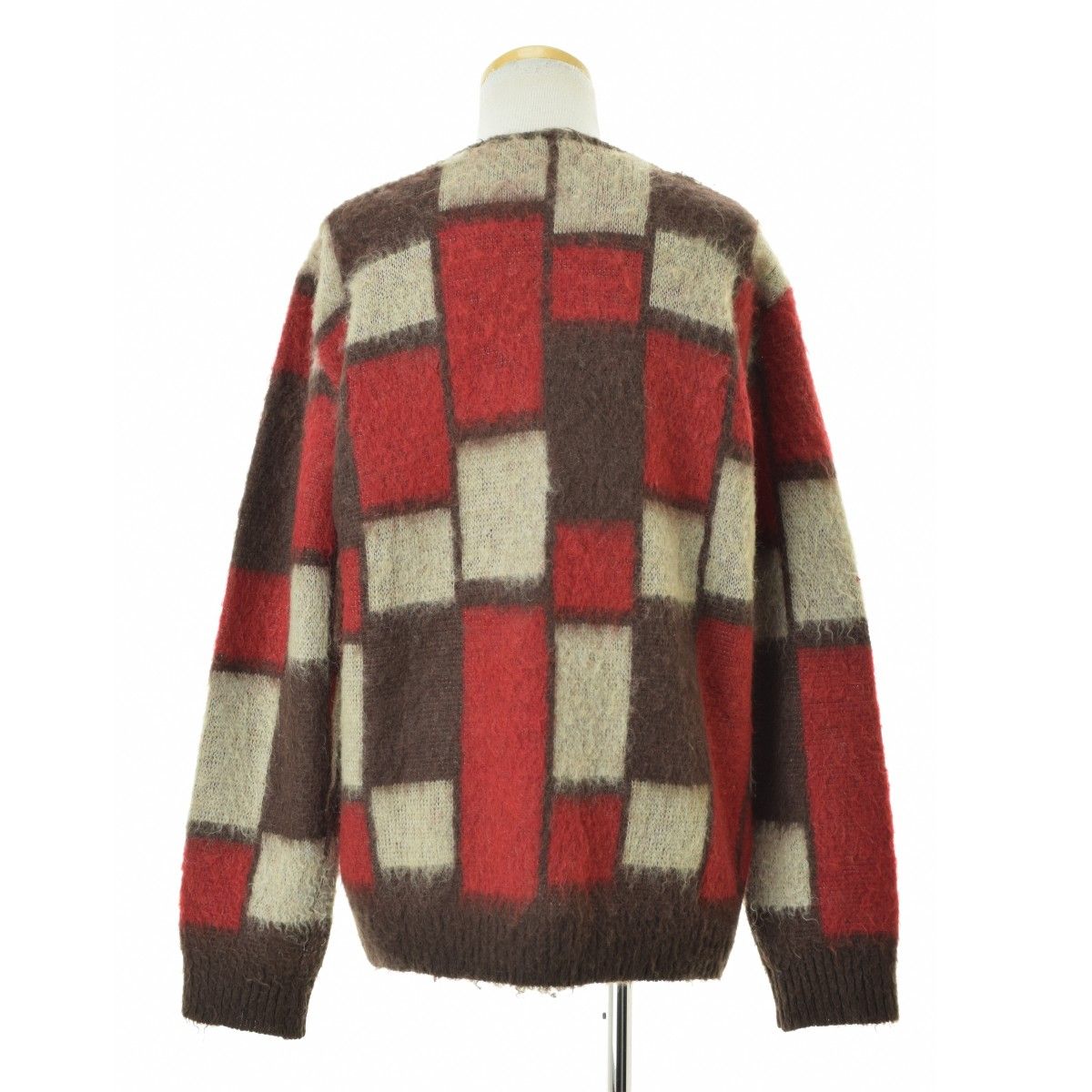 needles】DI214 Mohair Cardigan Block ブロック モヘア長袖 