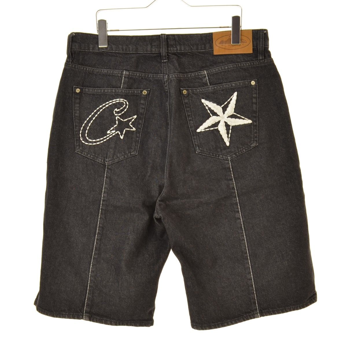 Corteiz】CRTZ_1194 C-Star Denim Shorts C-スター デニムショーツ