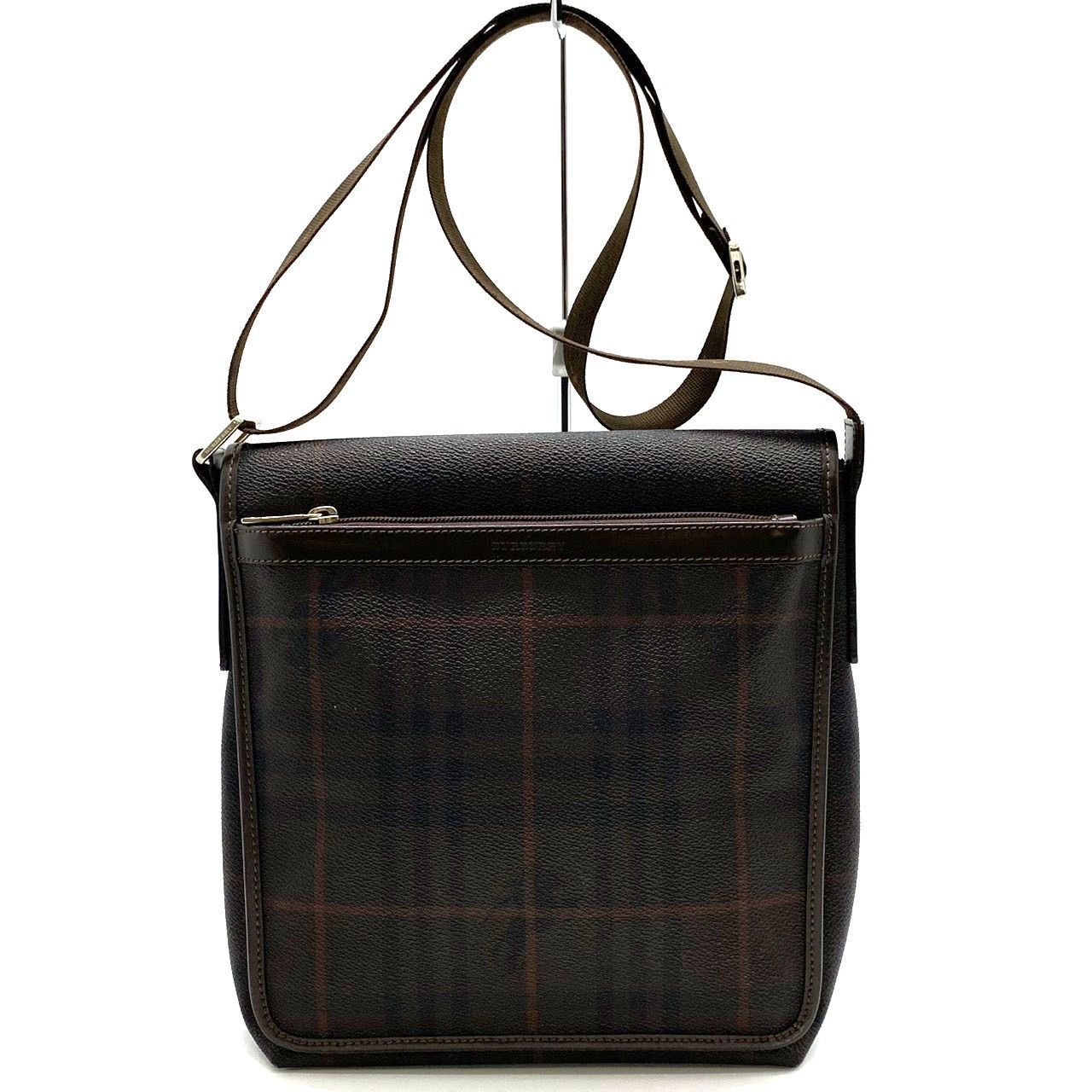 BURBERRY バーバリー ショルダーバッグ スモークドチェック シャドー 