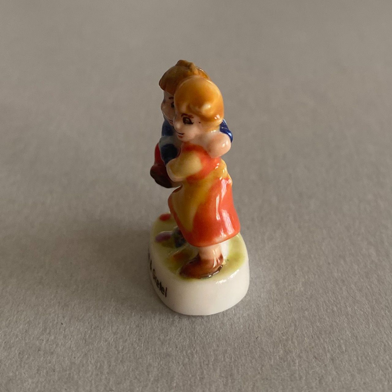 ヘンゼルとグレーテルのフェーブ／グリム童話／フランス雑貨／陶器 