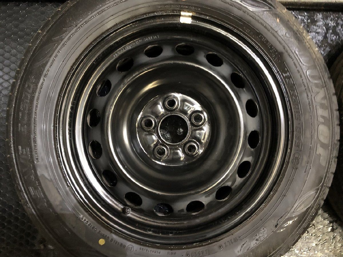 DL ENASAVE EC300+ 185/65R15】夏タイヤ【スチールホイール 15インチ 