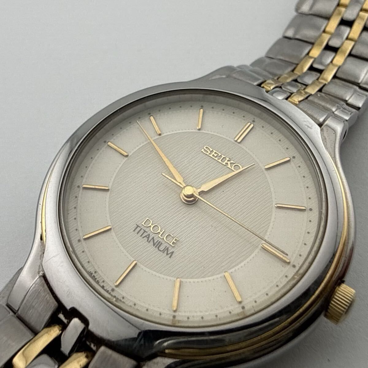 ジャンク 訳あり稼働品 】SEIKO 8J41-6120 セイコー DOLCE ドルチェ