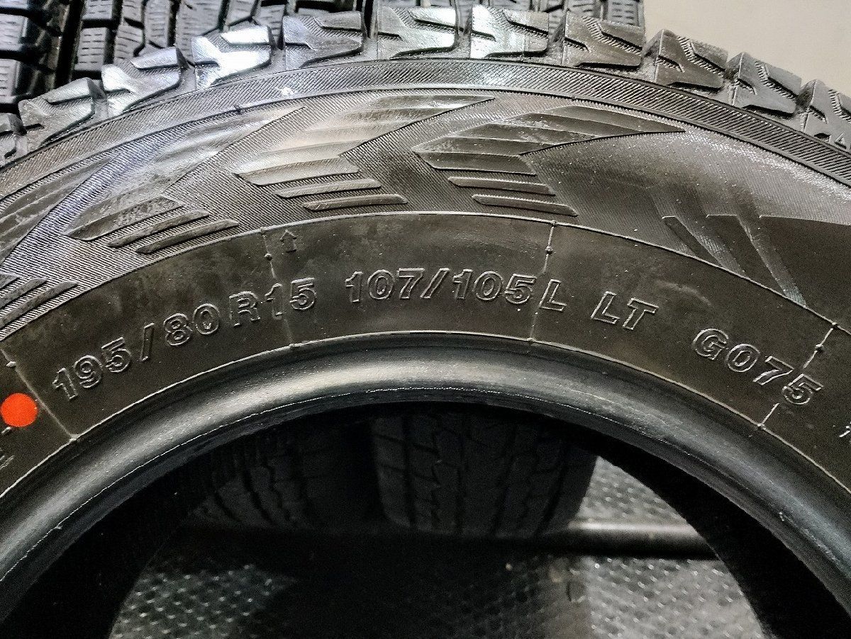 YOKOHAMA ice GUARD G075 195/80R15 107/105L LT 15インチ