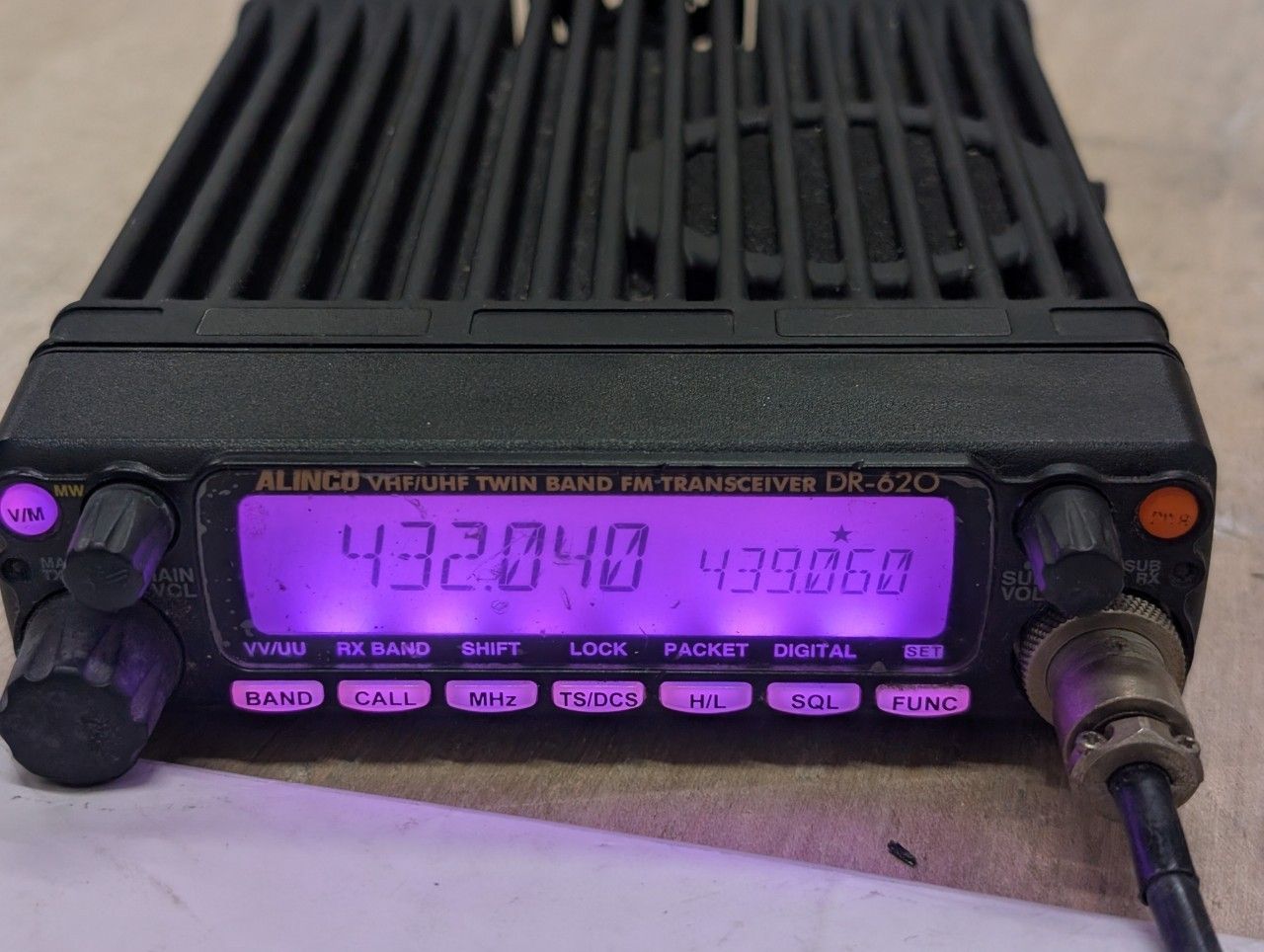 現状品 ALINCO DR-620H 無線機 144⁄430MHz アマチュア無線 アルインコ 