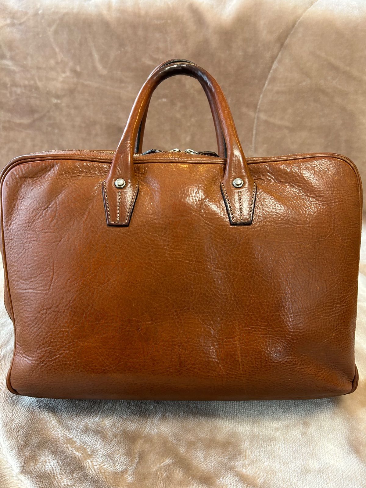 まんそう万双シモーネBOXシングル天ファスナービジネスバッグ 