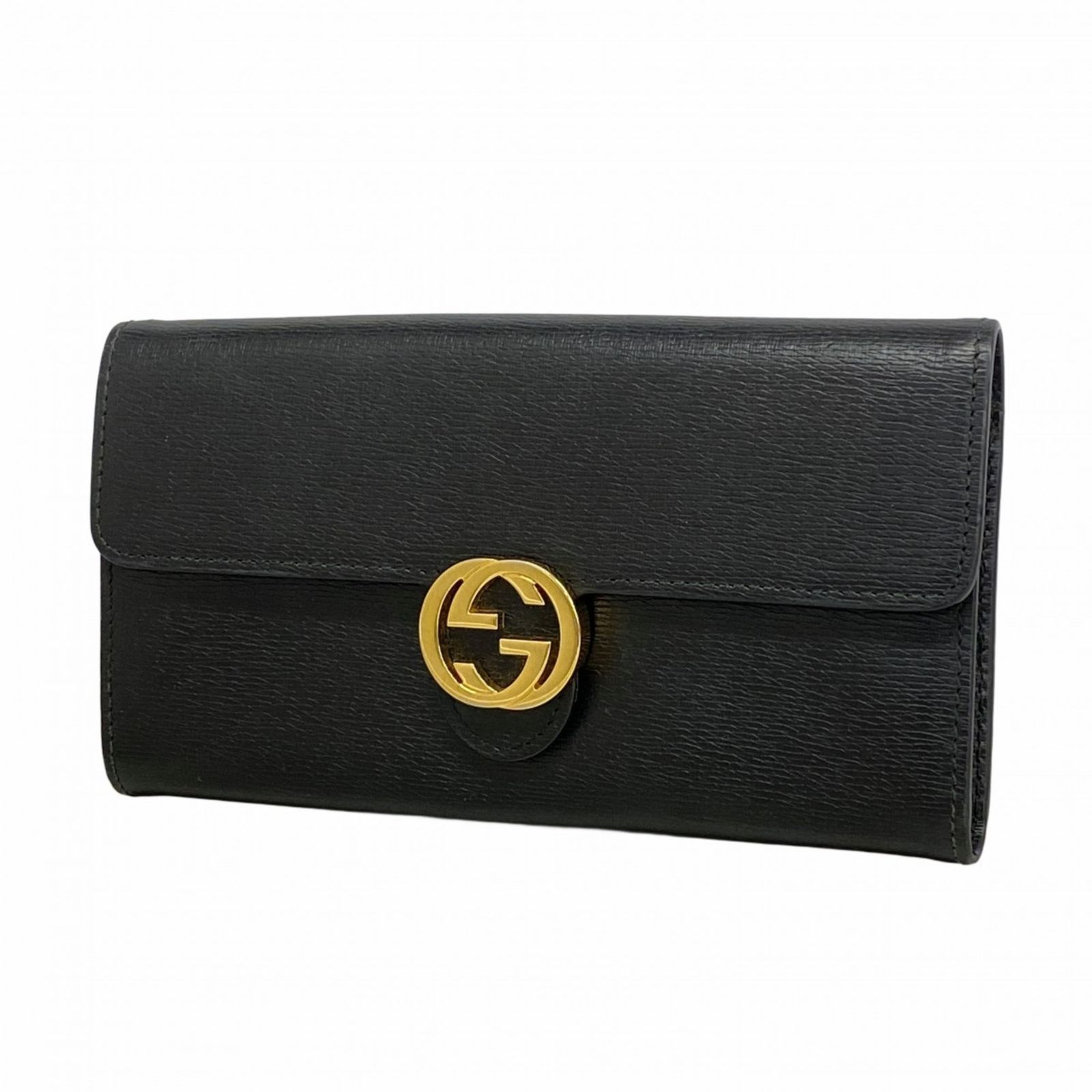グッチ(Gucci) グッチ 長財布 インターロッキングG 369663 レザー 
