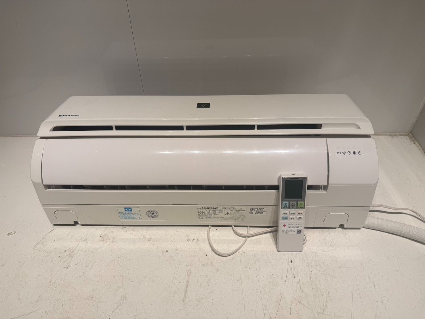 341 SHARP 2021年製エアコン 10～12畳用 - メルカリ