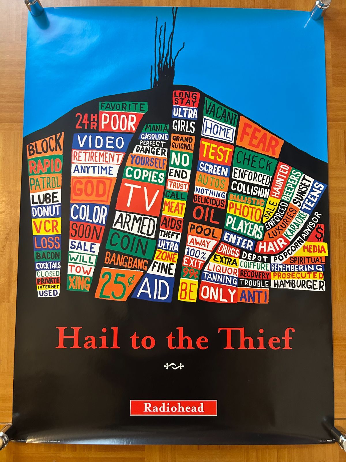 レディオヘッド Radiohead / Hail to the Thief 2003年 オリジナル
