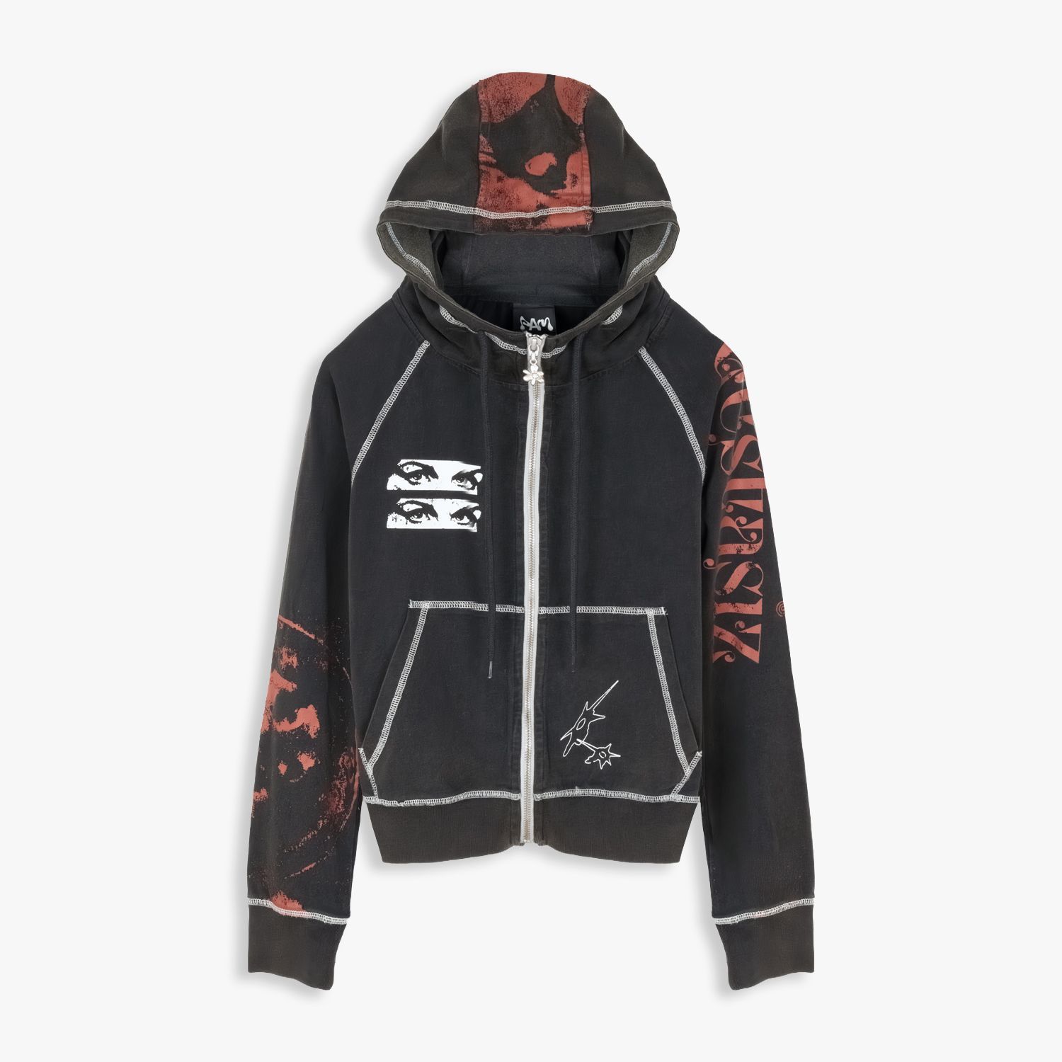 P.A.M. / PERKS AND MINI 26SS CELESTIAL EQUATOR HOODED ZIP THRU 