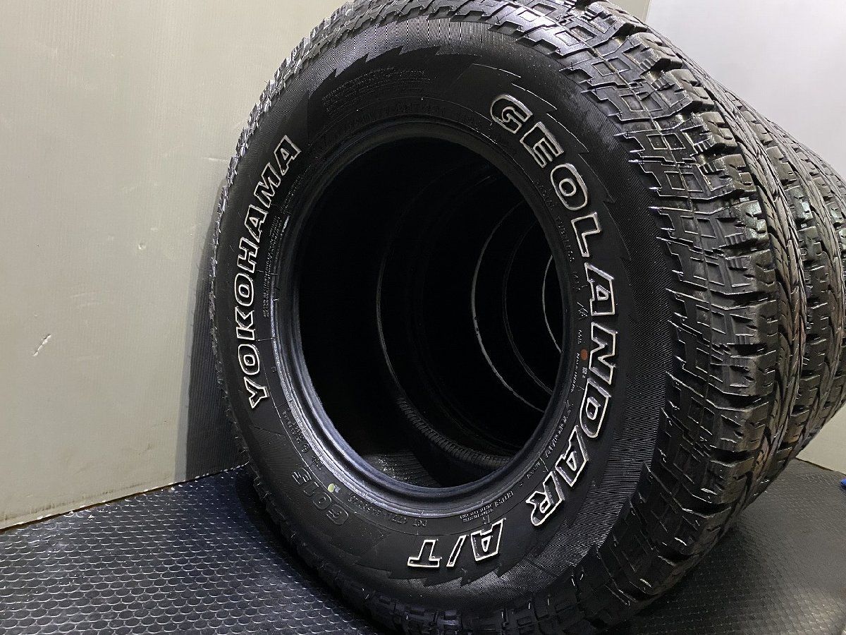 YK GEOLANDAR A/T G015 285/70R17 121/118S LT 10PR 17インチ 夏タイヤ 4本 20年 バリ溝 ホワイトレター ラングラー ランクルプラド KTS434