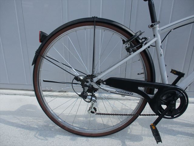 E896★　17800円★整備済み スポーツ中古自転車 【クロスバイク　THIRDBIKES　グレー　27インチ】 FESVICTORY / フェスヴィクトリー - THIRDBIKES