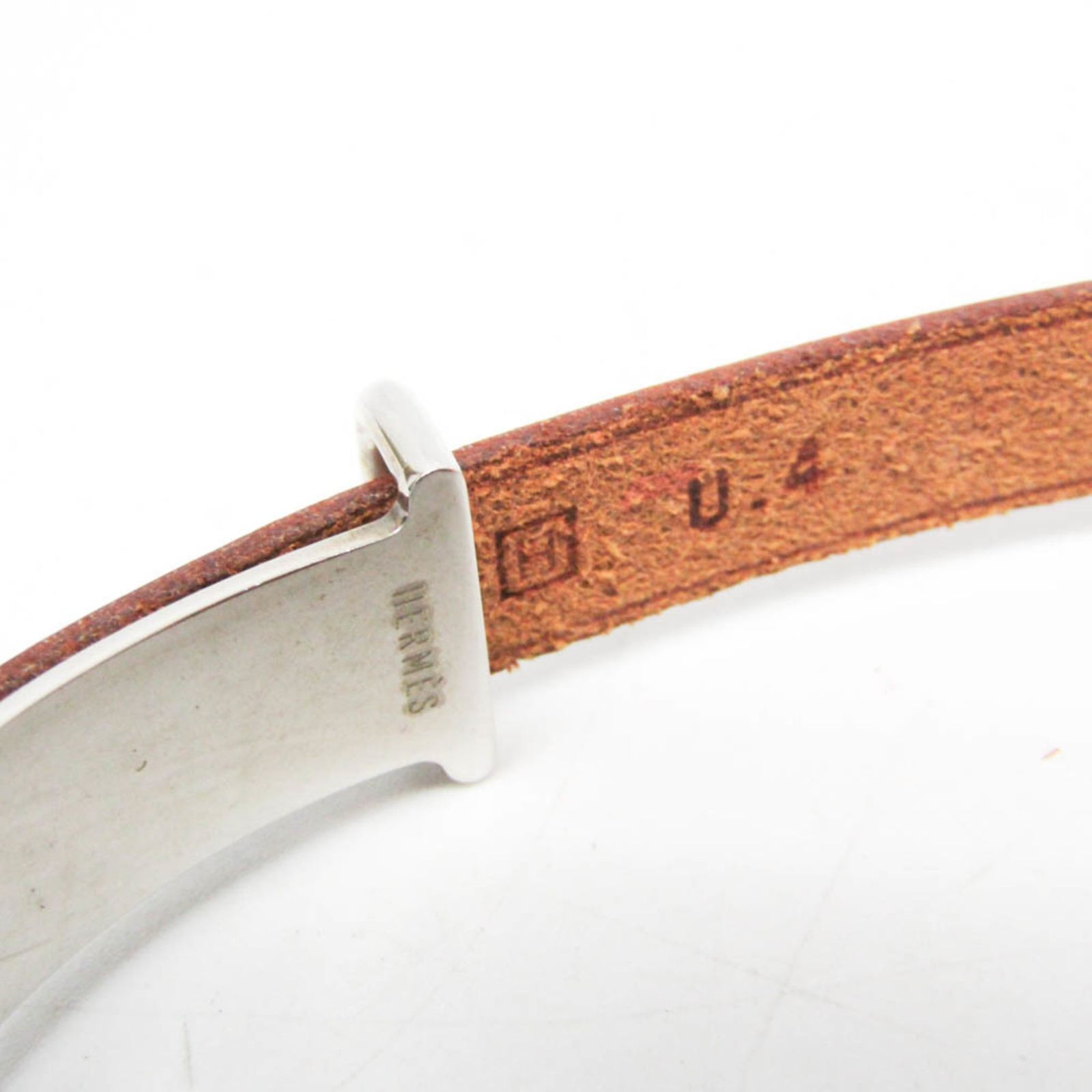 エルメス(Hermes) アピII チョーカー レザー バングル ブラウン - メルカリ