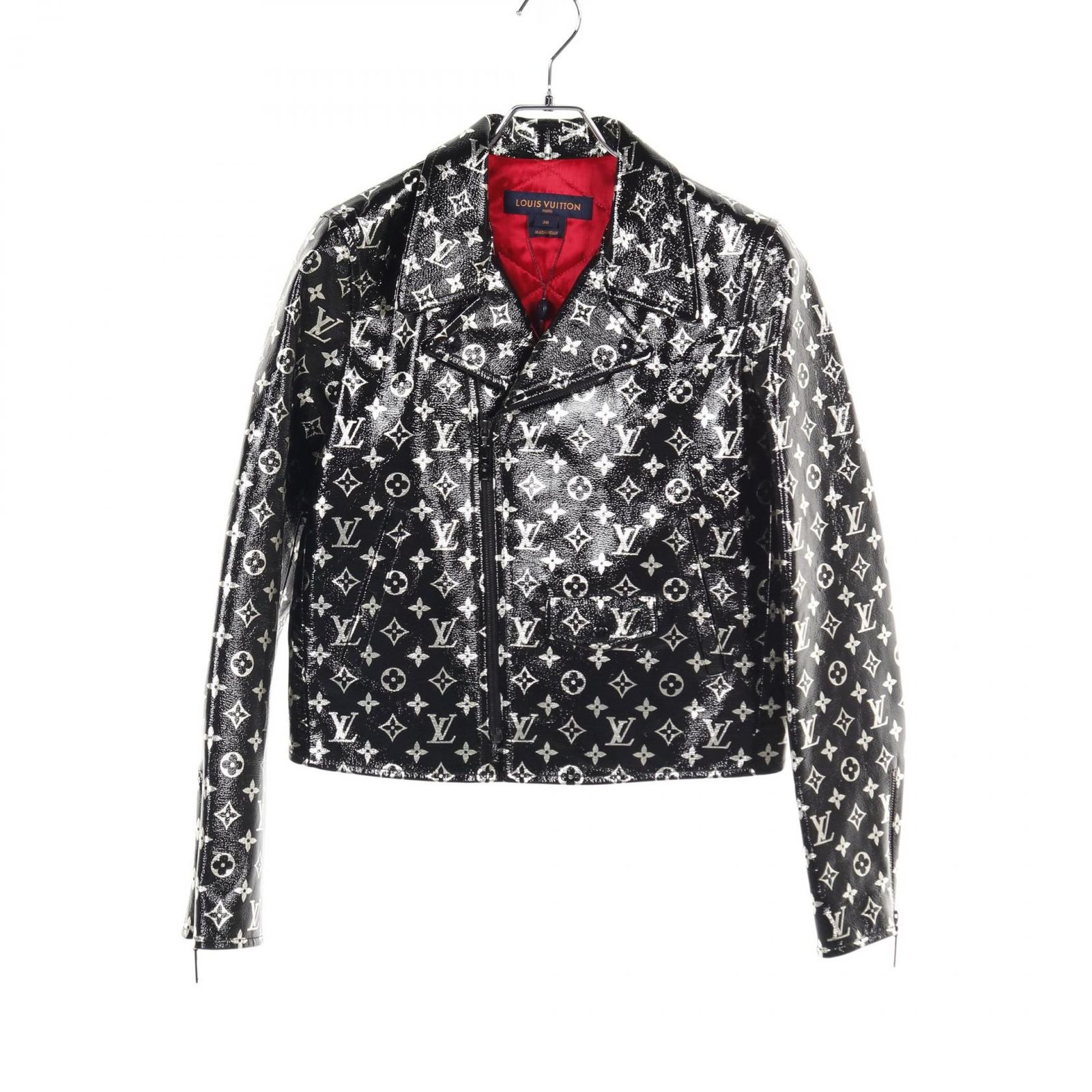 ルイ・ヴィトン LOUIS VUITTON ライダースジャケット モノグラム 