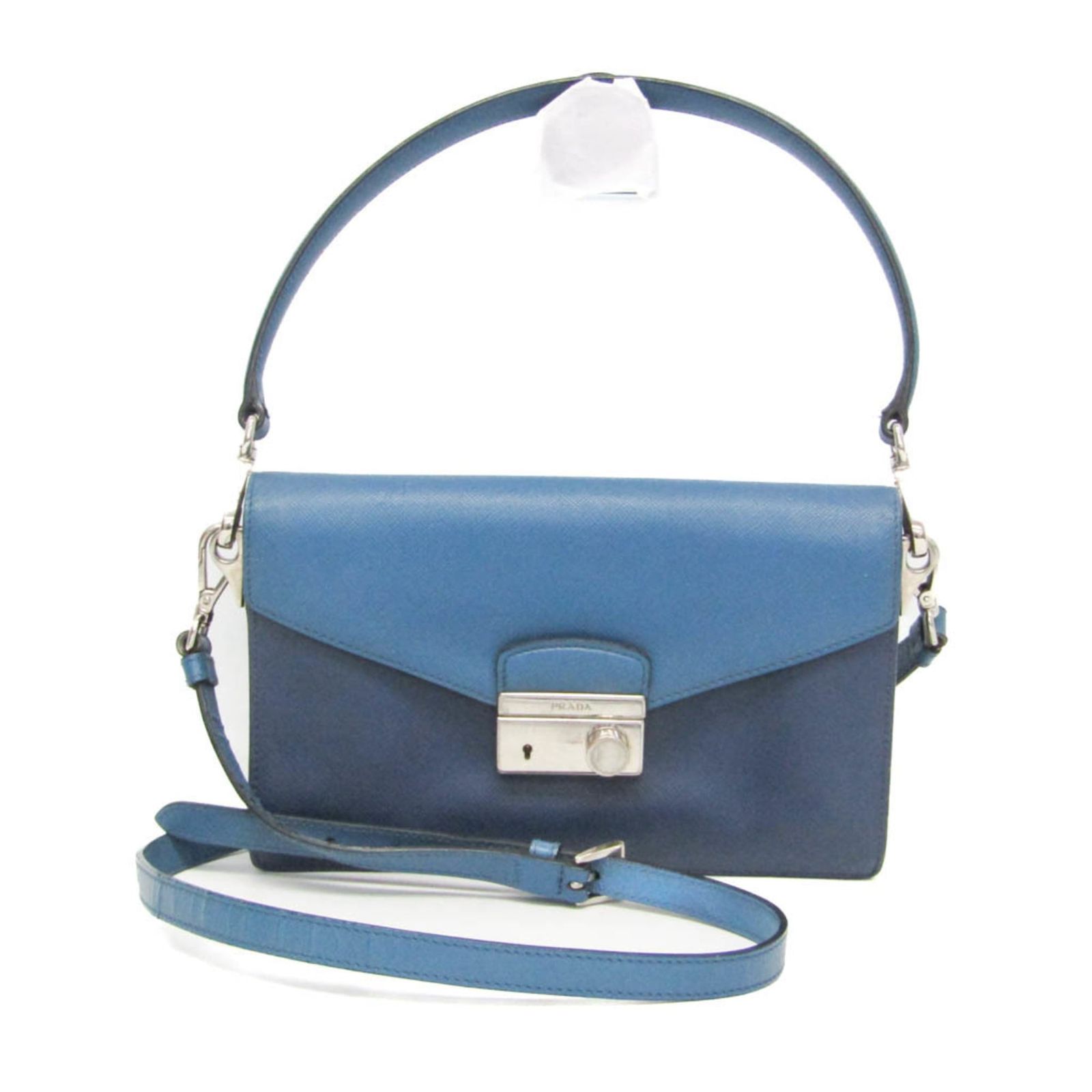プラダ(Prada) サフィアーノ レディース レザー ショルダーバッグ 