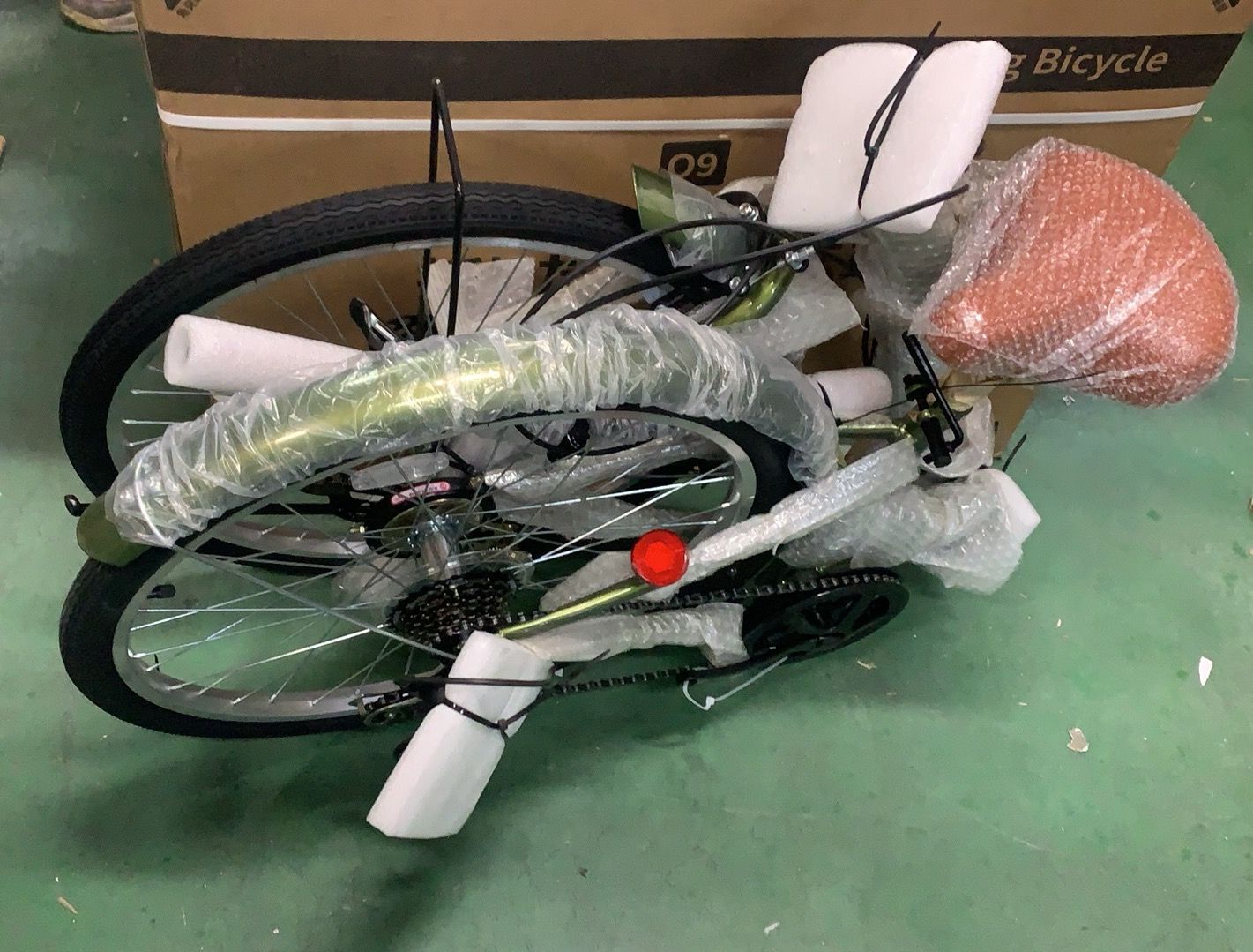 Mixiu 折りたたみ自転車 P-O9A シマノ 7段変速 24インチ--527570 