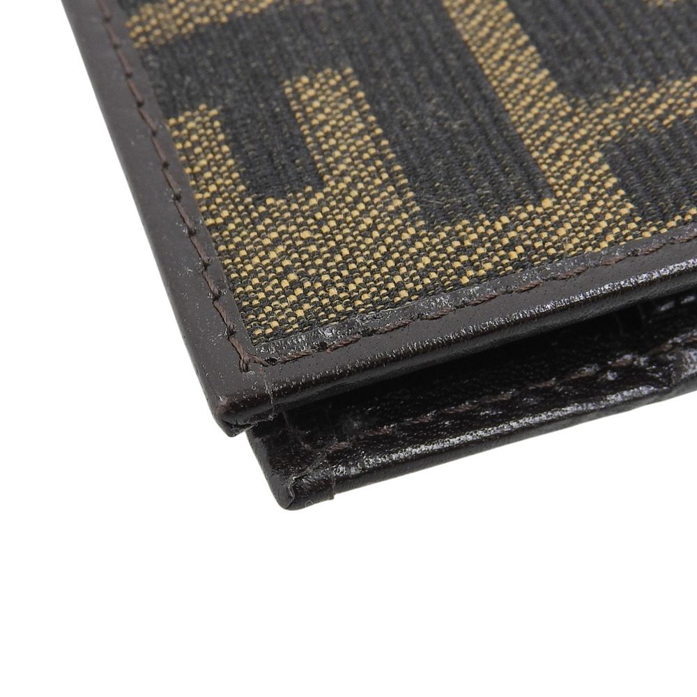 本物保証】 フェンディ FENDI ズッカ柄 長財布 15827 キャンバス