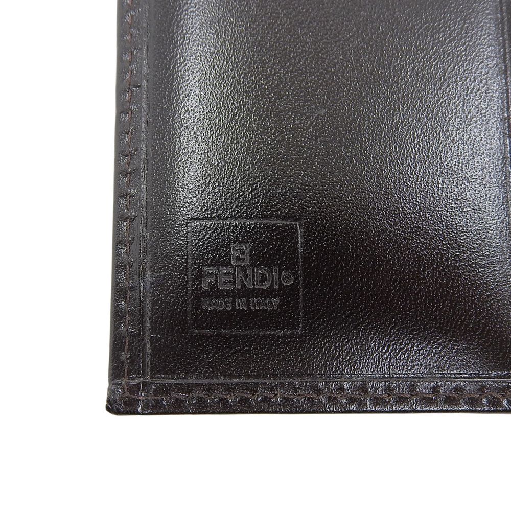 本物保証】 フェンディ FENDI ズッカ柄 長財布 15827 キャンバス 