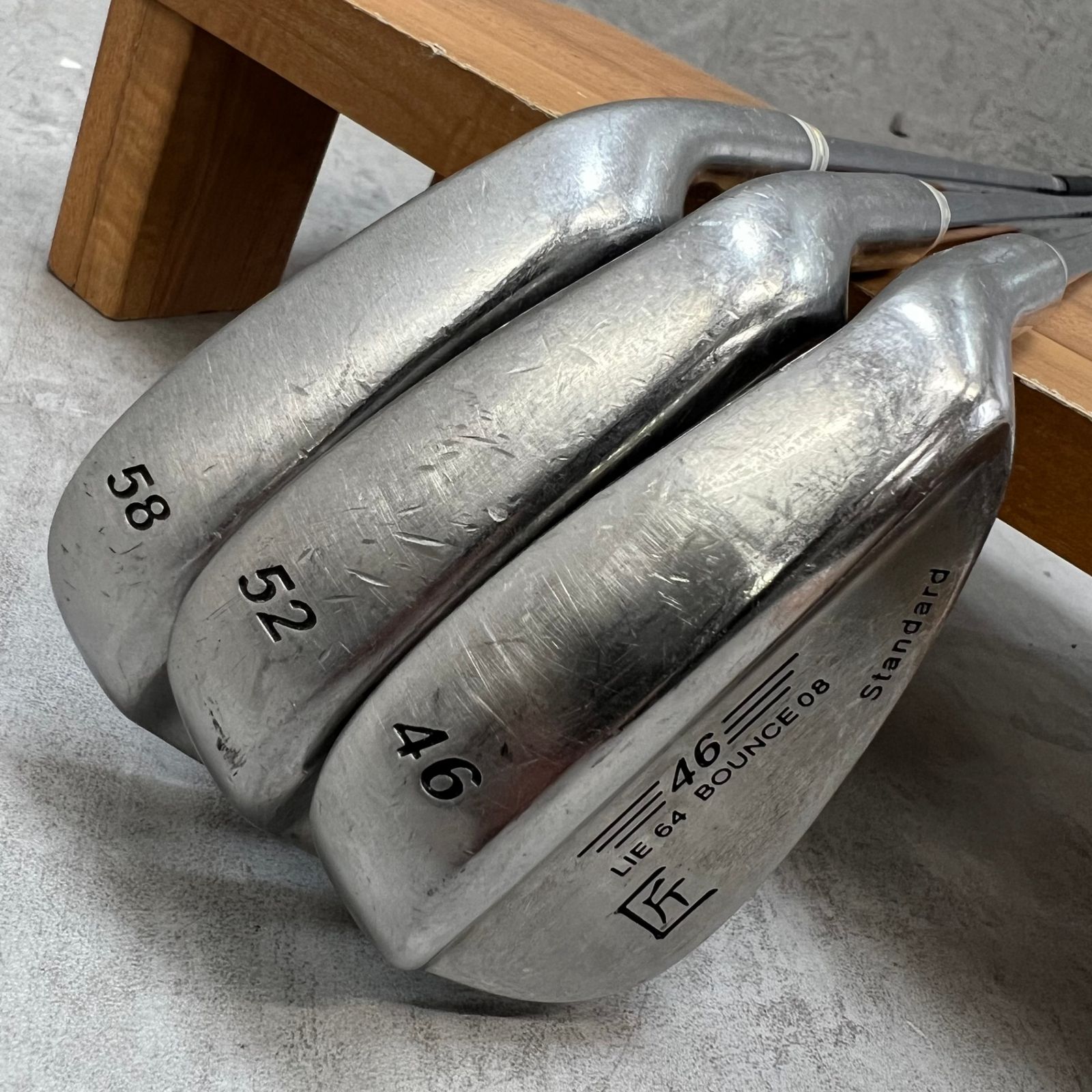 チーム東邦 匠 メンズゴルフ ウェッジ3本セット 右利き用 46° 52° 58 