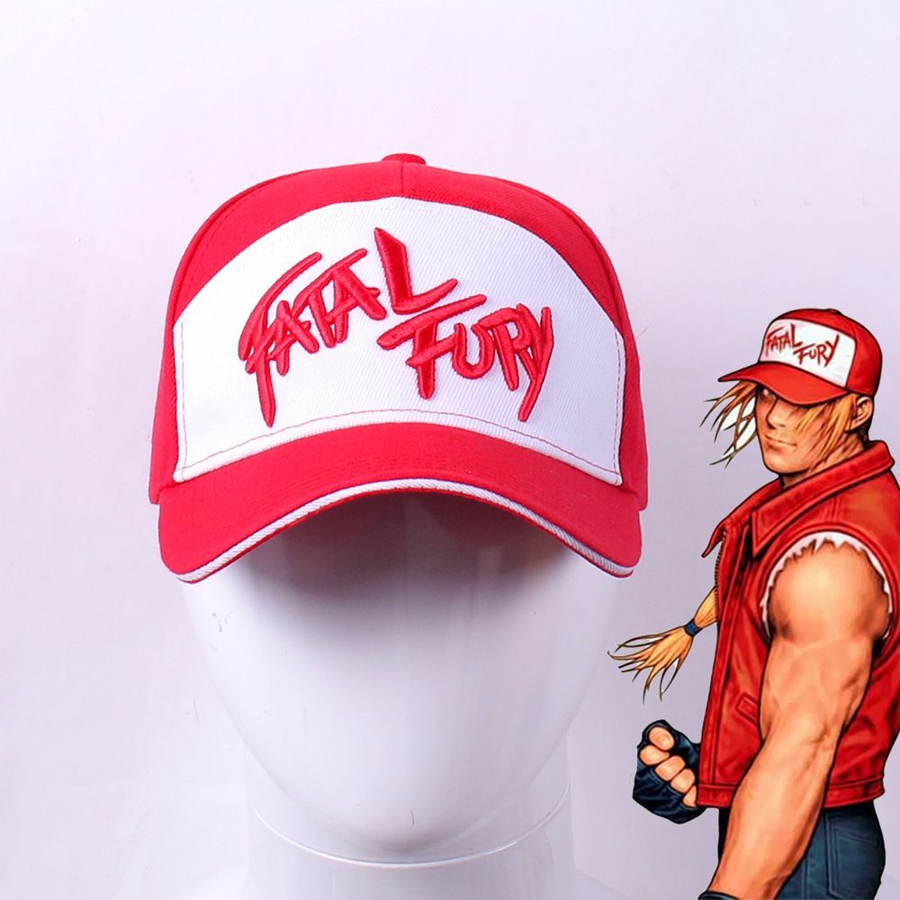 餓狼伝説】テリー・ボガード 刺繍キャップ Fatal Fury 帽子 コラボ