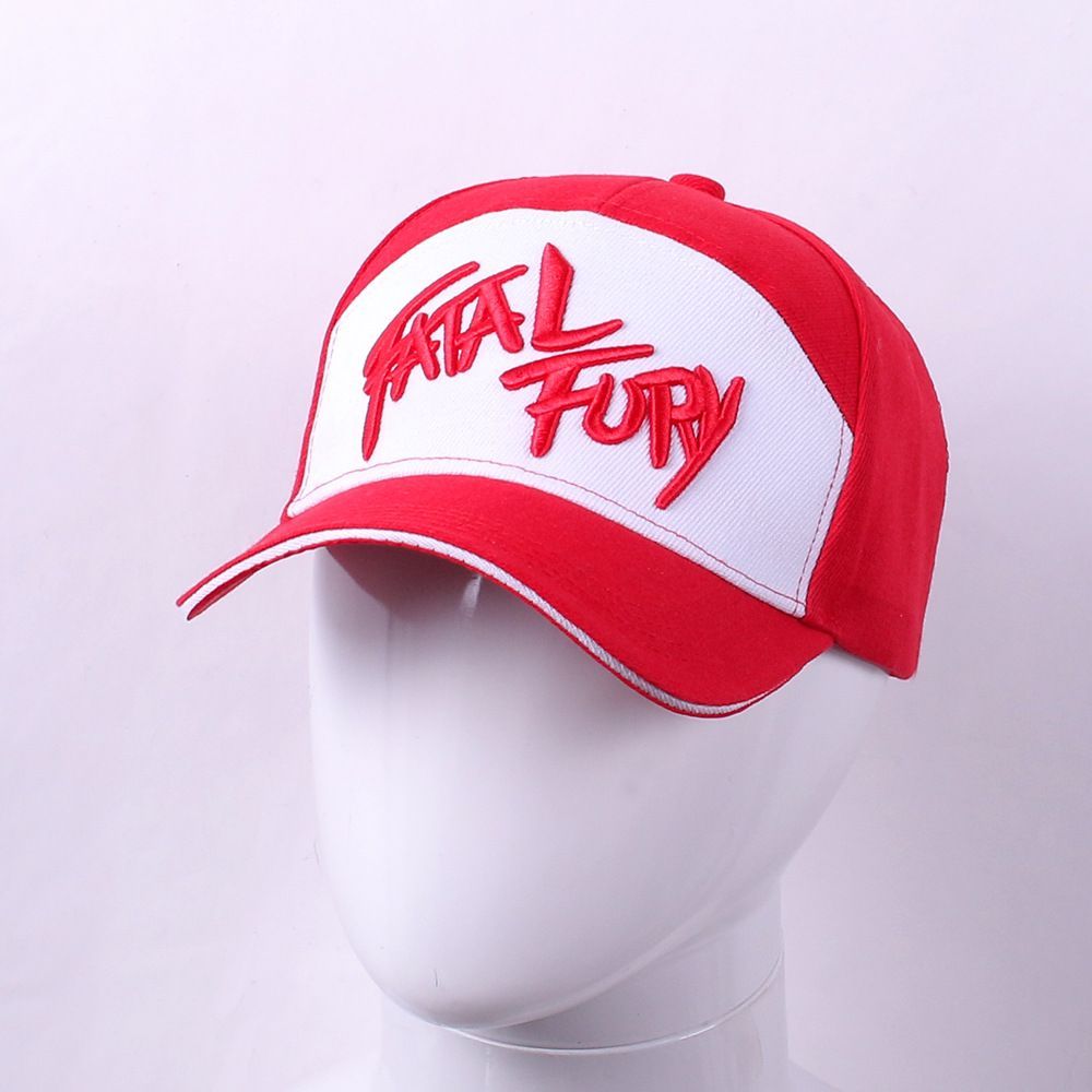 餓狼伝説】テリー・ボガード 刺繍キャップ Fatal Fury 帽子 コラボ