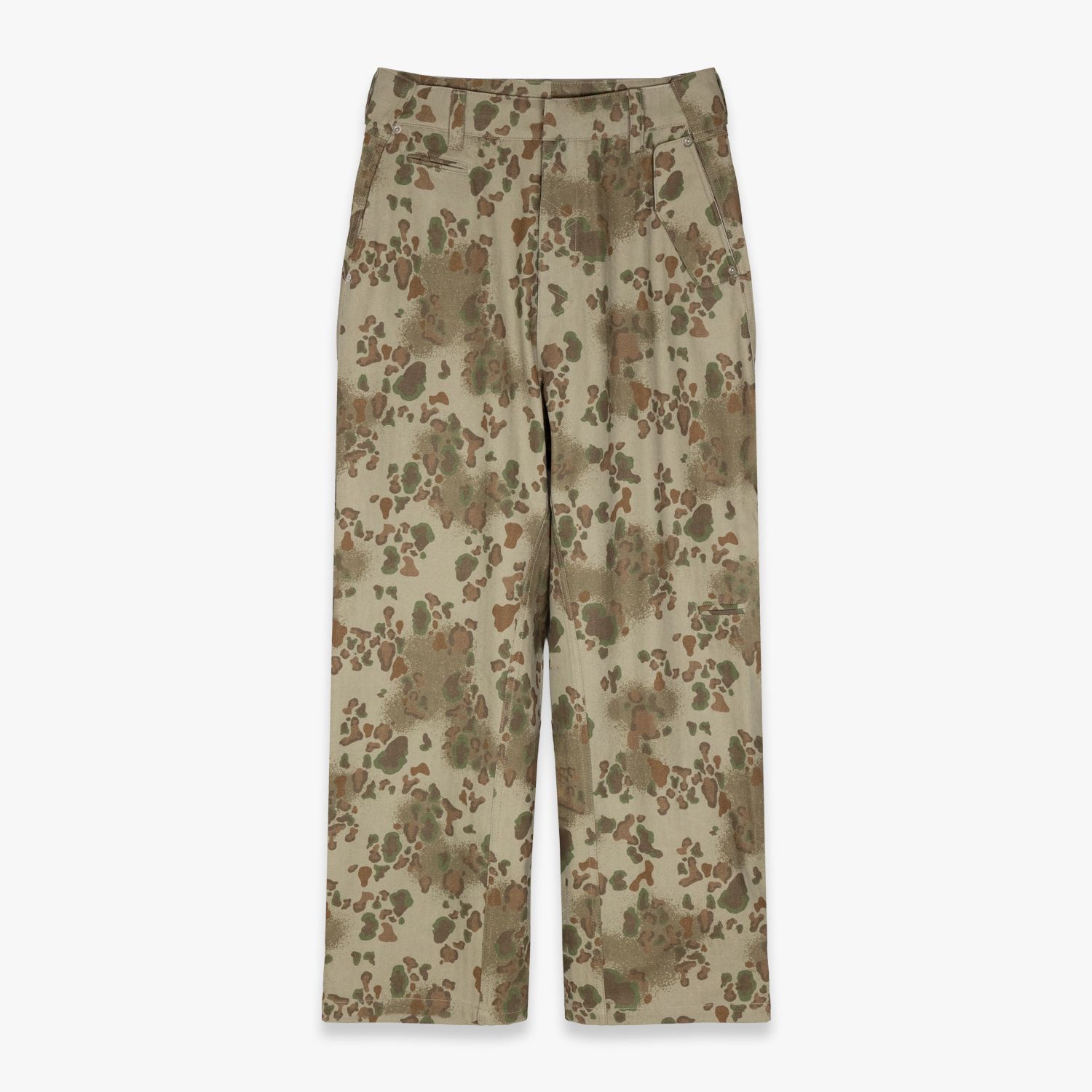 FAKE AS FLOWERS / FAF 26SS BAGGY CHINO PANTS (OLIVE CAMO) バギー ボトムス メンズ ユニセックス