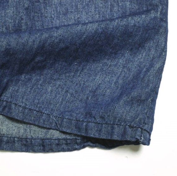 BLACKBIRD ブラックバード 23SS 日本製 fake pullover shirt デニム