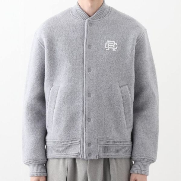 REIGNING CHAMP レイニングチャンプ 24AW MELTON WOOL COLISEUM JACKET 