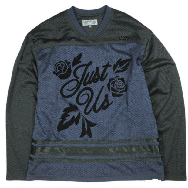 KITH NYC キスニューヨークシティ 25AW Malik Long Sleeve Mesh Jersey 