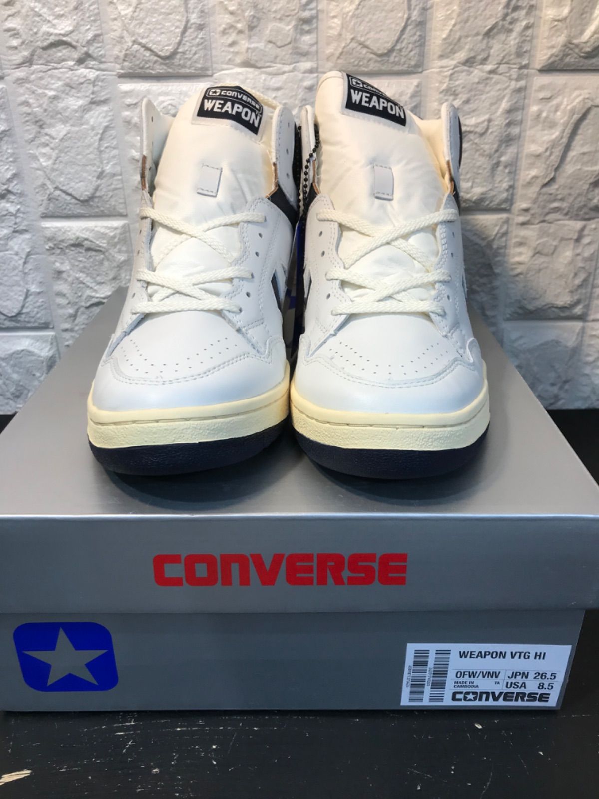 CONVERSE WEAPON VTG HI 34201760 26.5cm - メルカリ