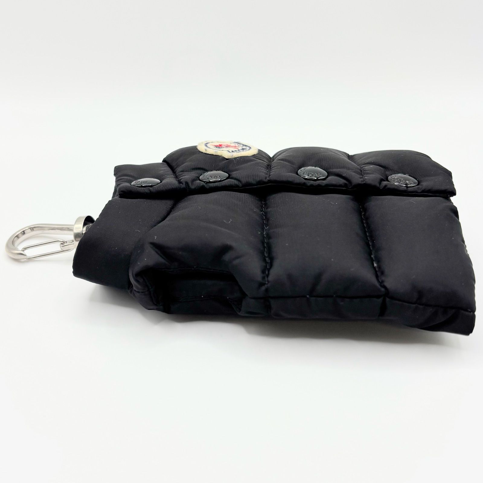美品 MONCLER モンクレール ダウンベスト型 キーリング キーホルダー