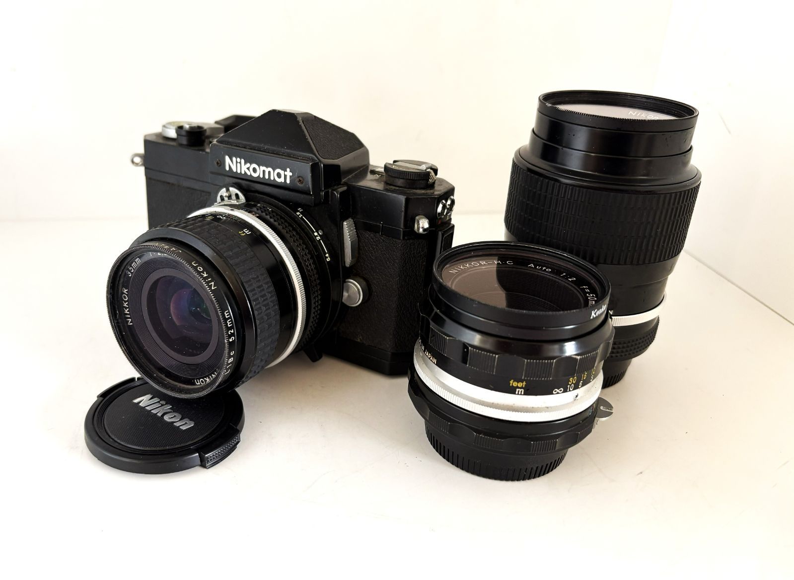 一眼レフカメラ ジャンク品4台セット/Nikon Nikomat EL他/ZS309